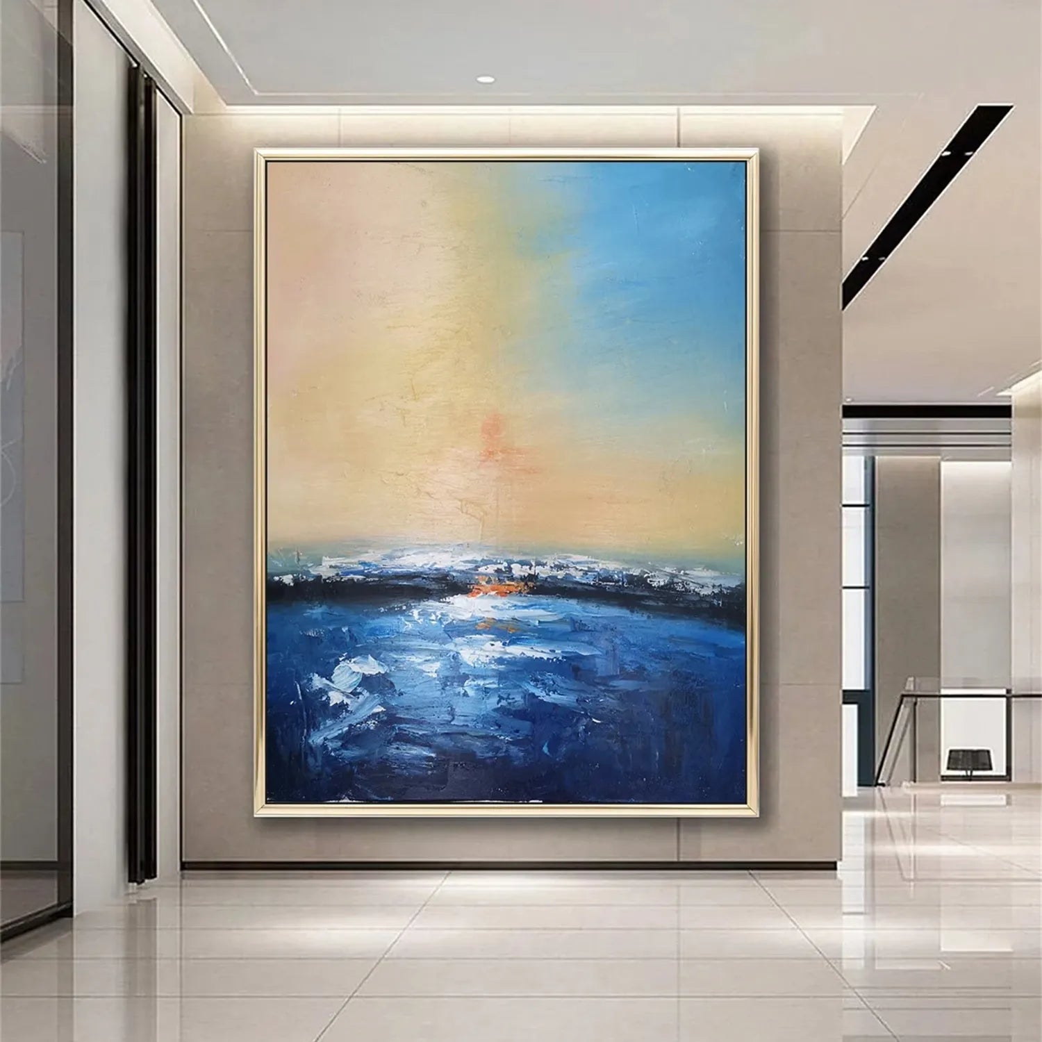 Ocean And Sky Painting #OS 180