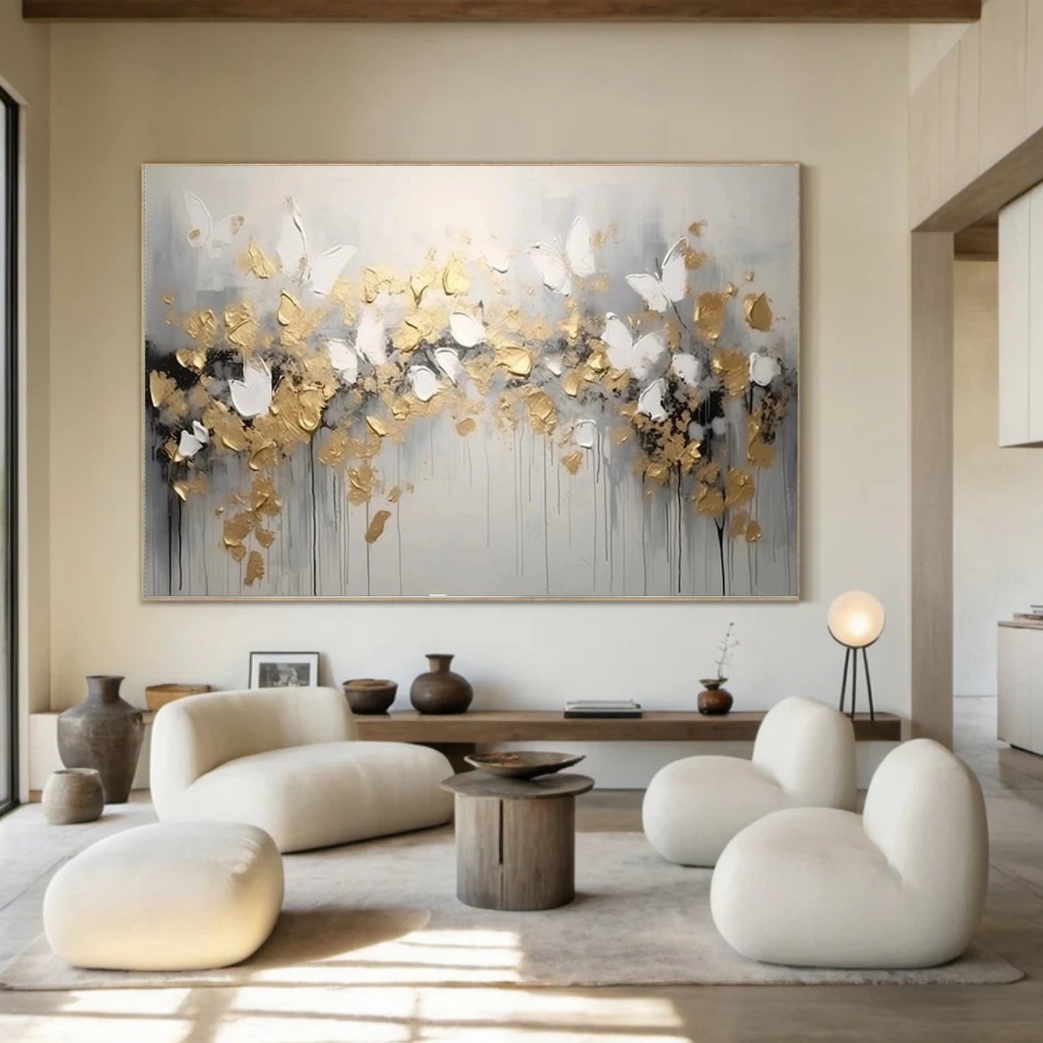 Abstract Texture Animal Canvas Art #AP204