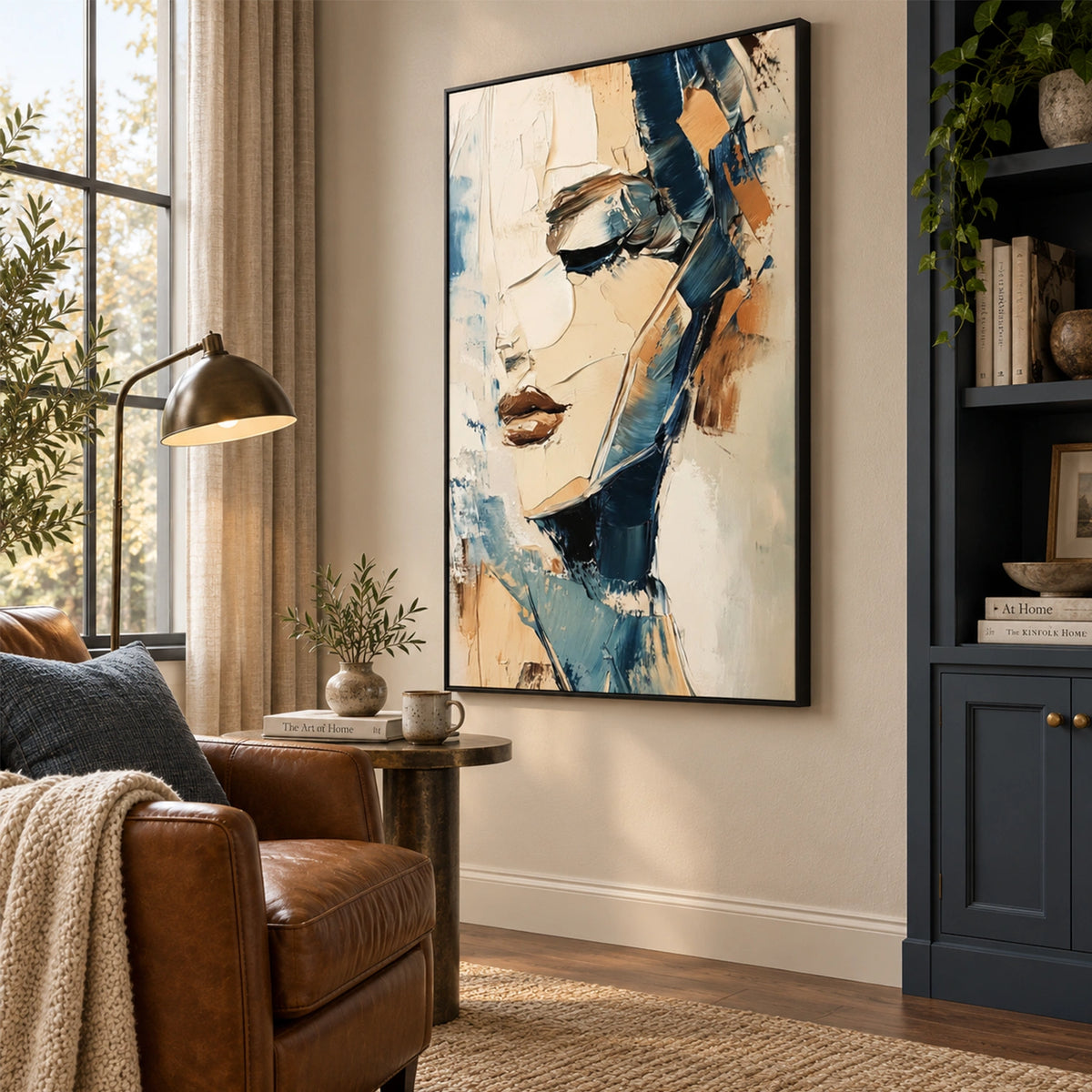 Abstract Portrait Wall Art #PT091