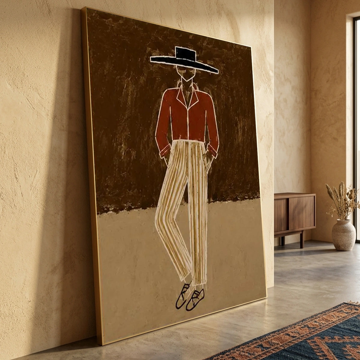 Abstract Portrait Wall Art #PT092