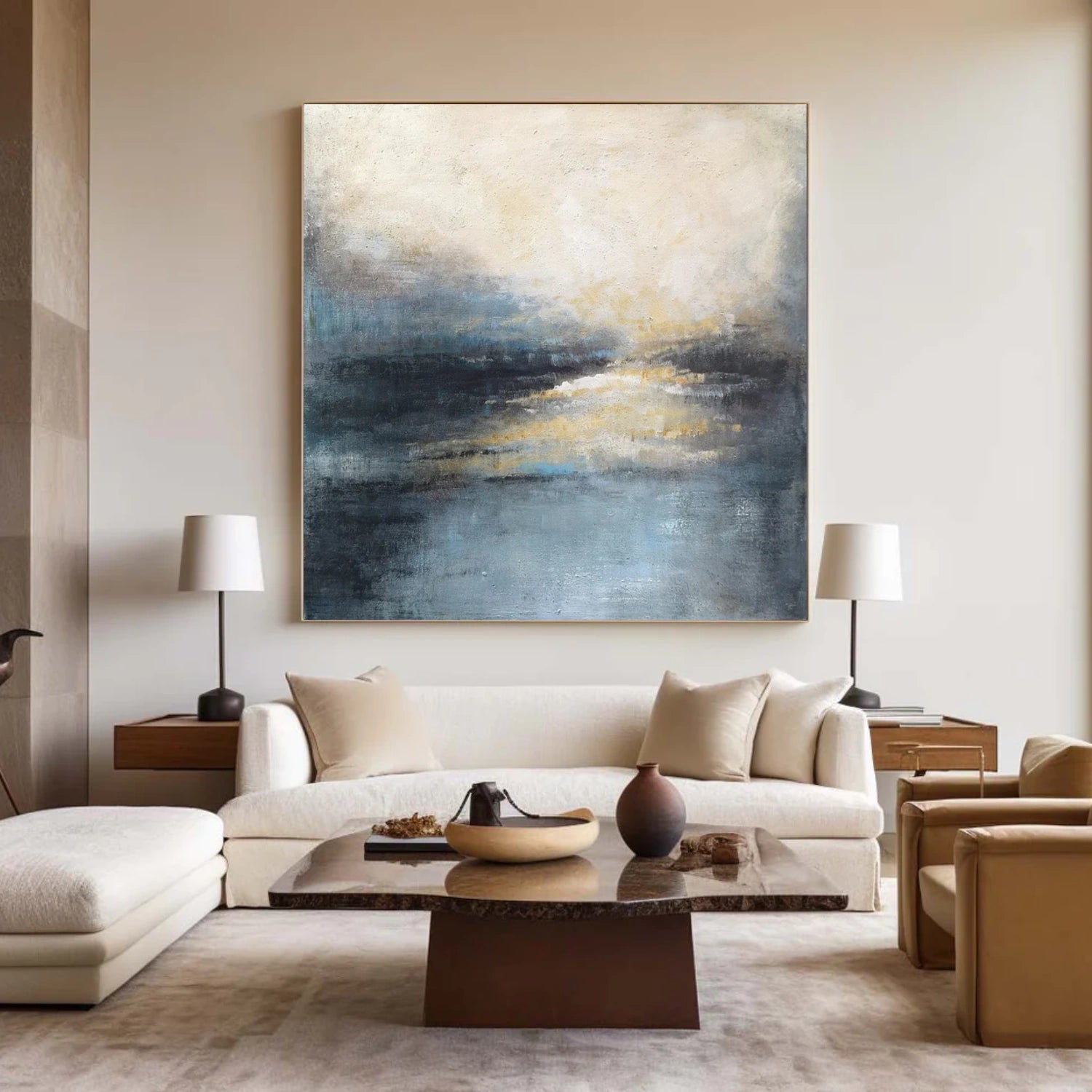 Abstract Textured Wall Art #AB 537