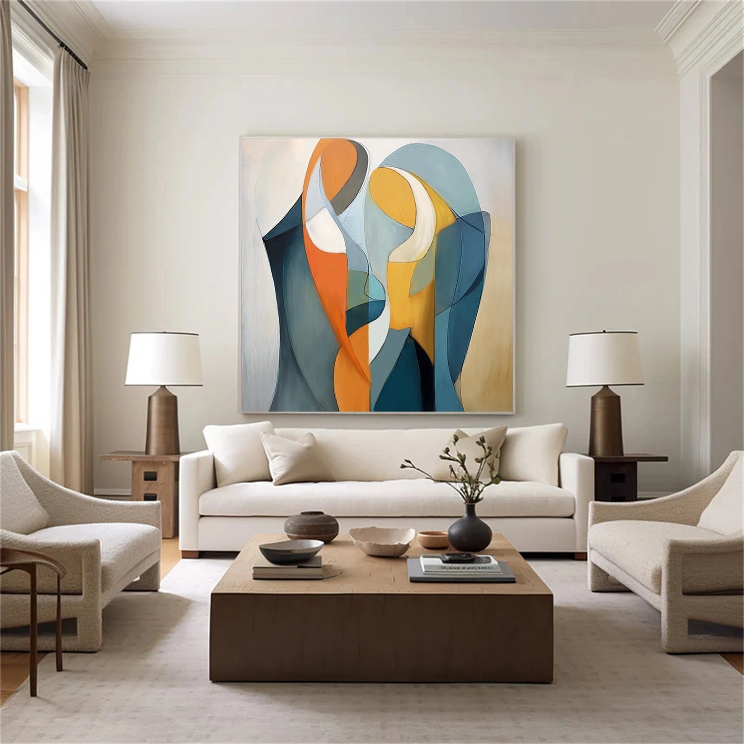 Contemporary Abstract Minimalist Wall Art #CW032