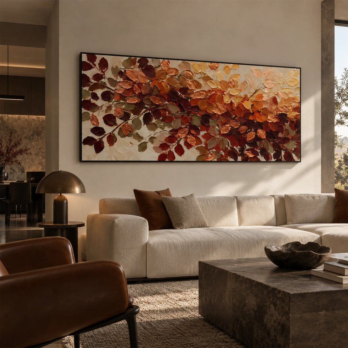 Flower & Tree Abstract Canvas # FT 424