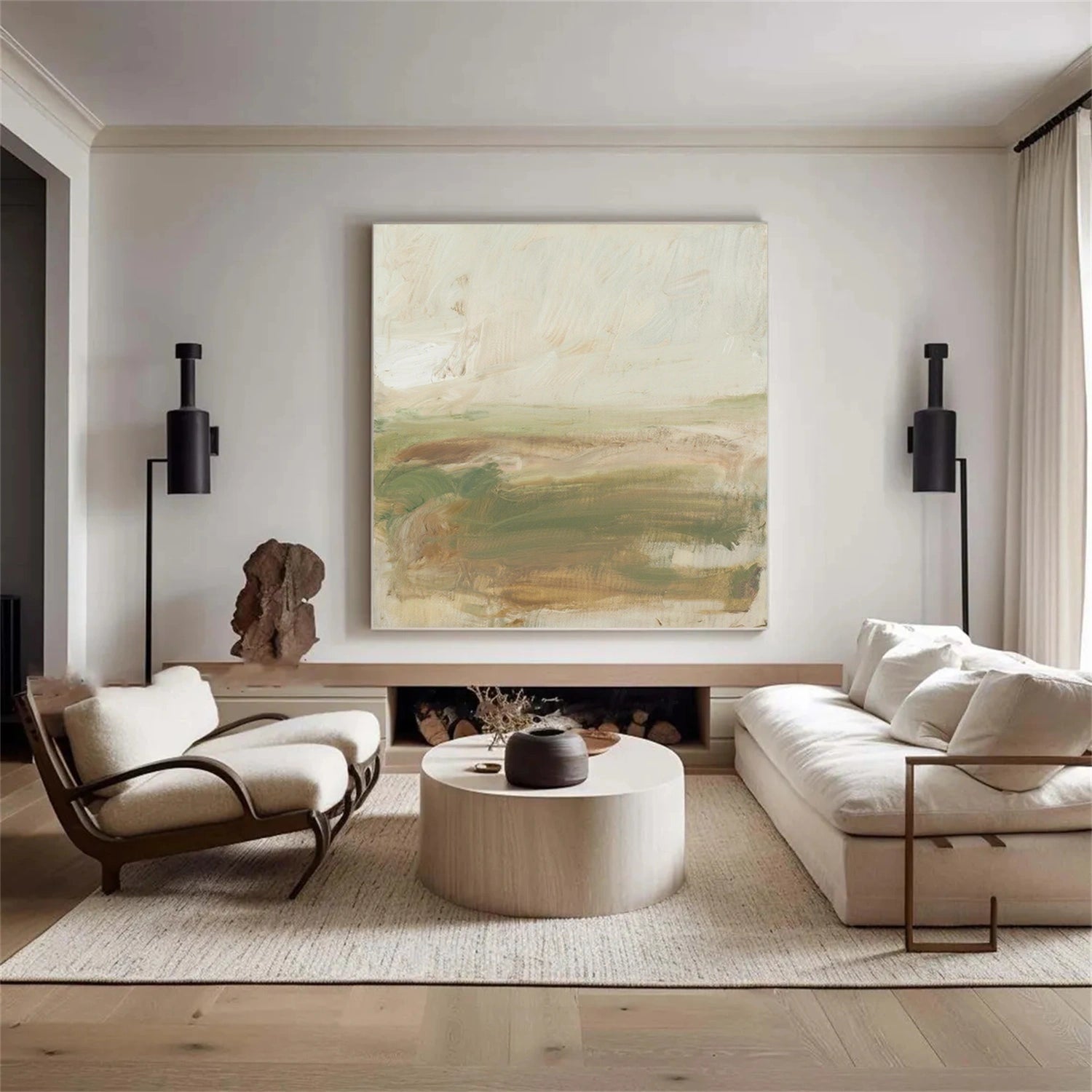 Abstract Textured Wall Art #AB 534