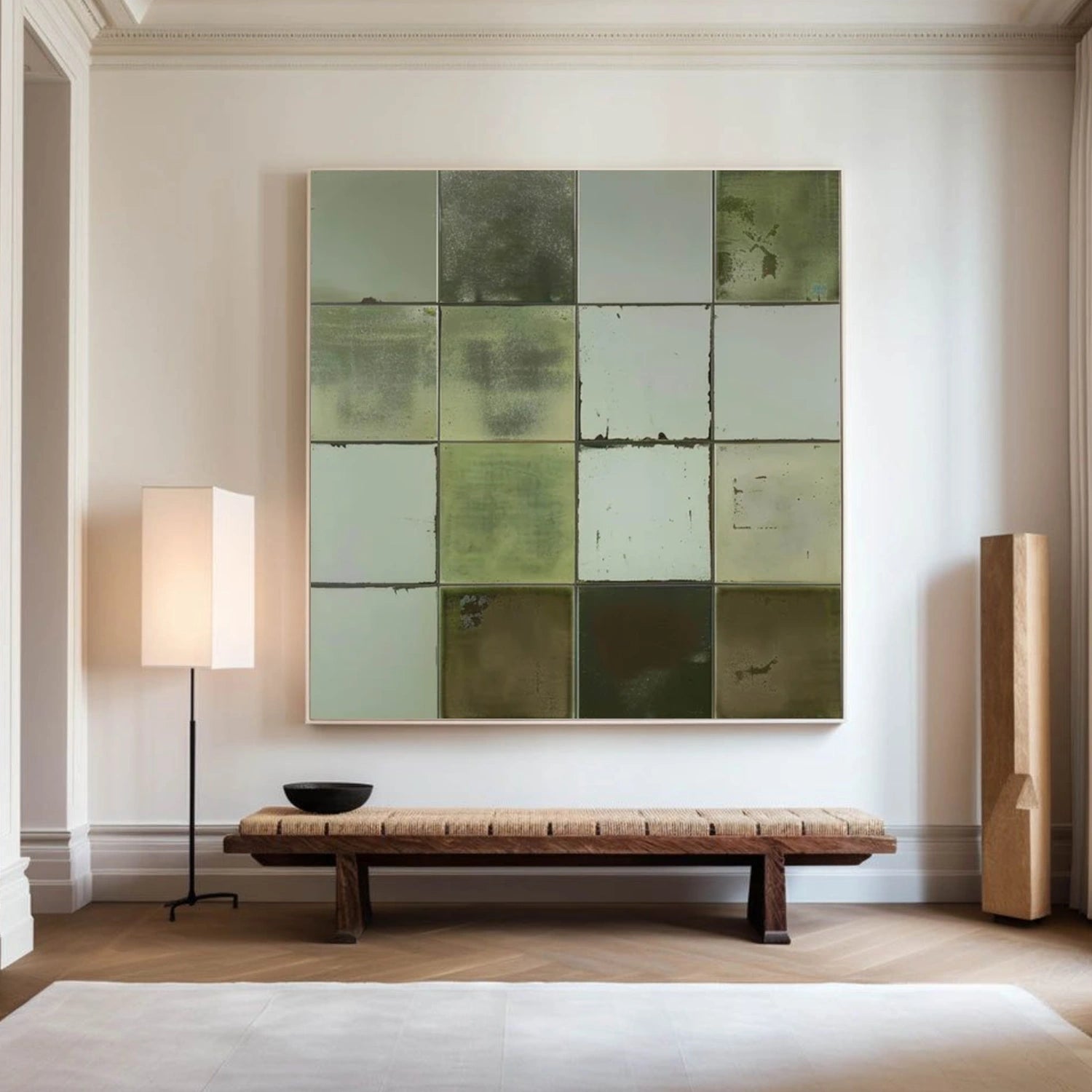 Green Wabi Sabi  Wall Art #WS401