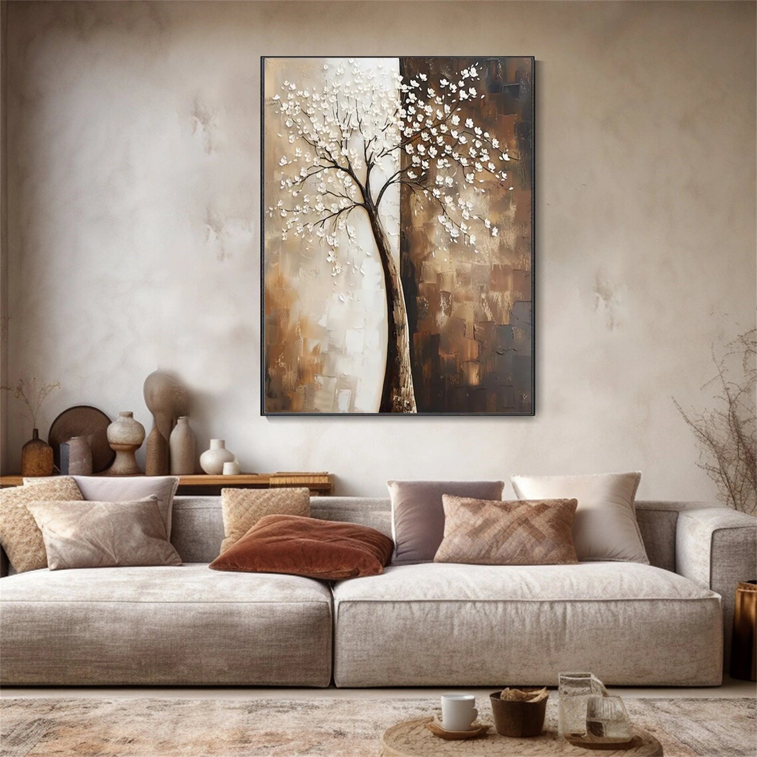Flower And Tree Painting #FT 213