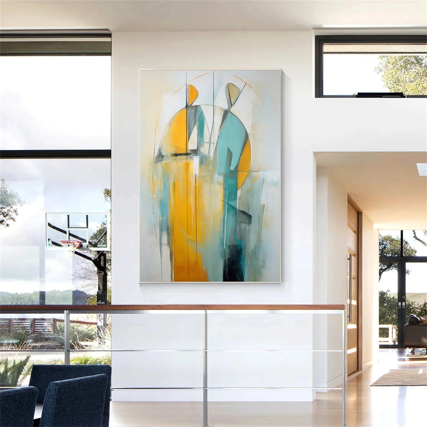 Contemporaty Abstract Minimalist Wall Art #CW018