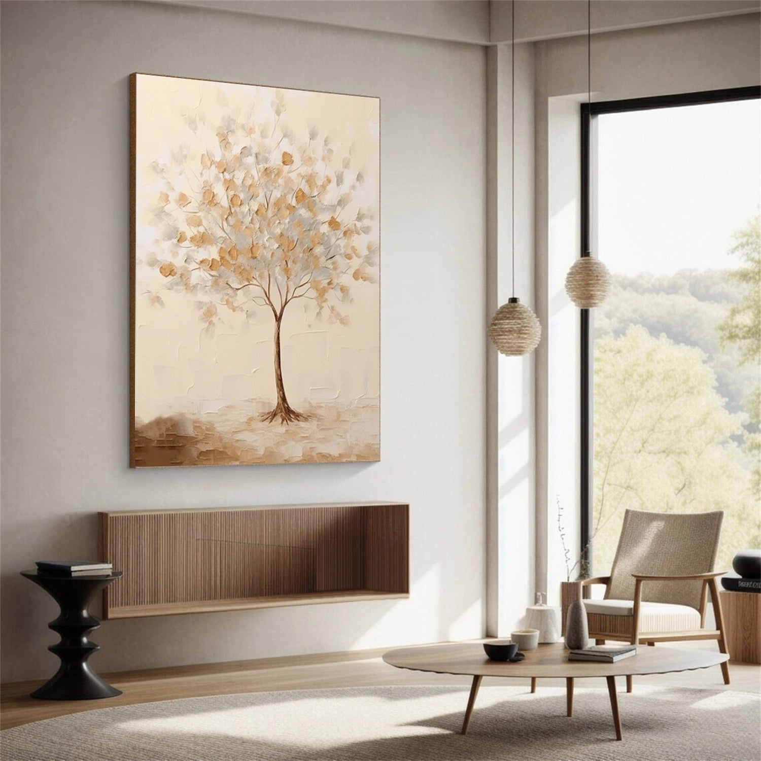 Flower And Tree Painting #FT 214