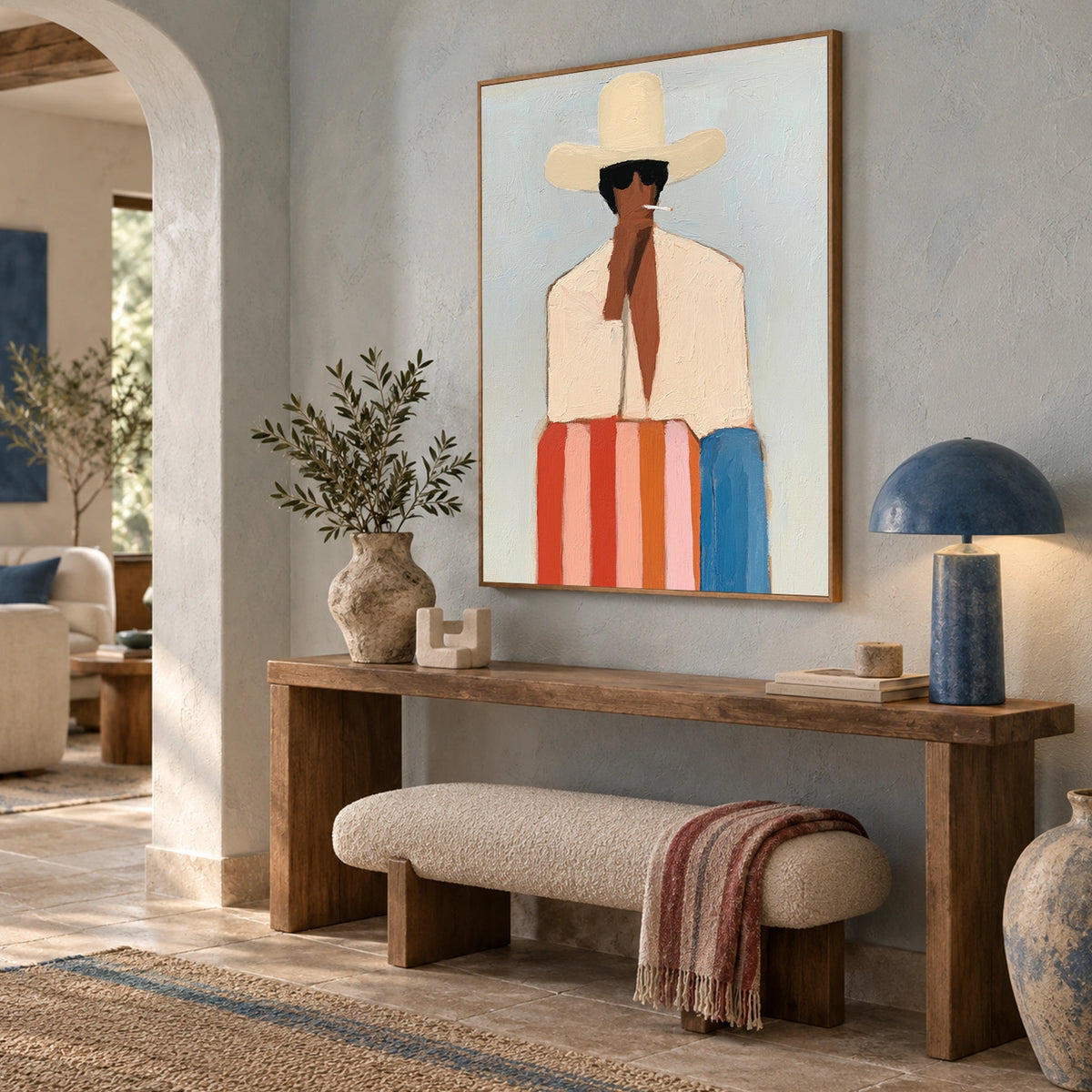 Abstract Portrait Wall Art #PT099