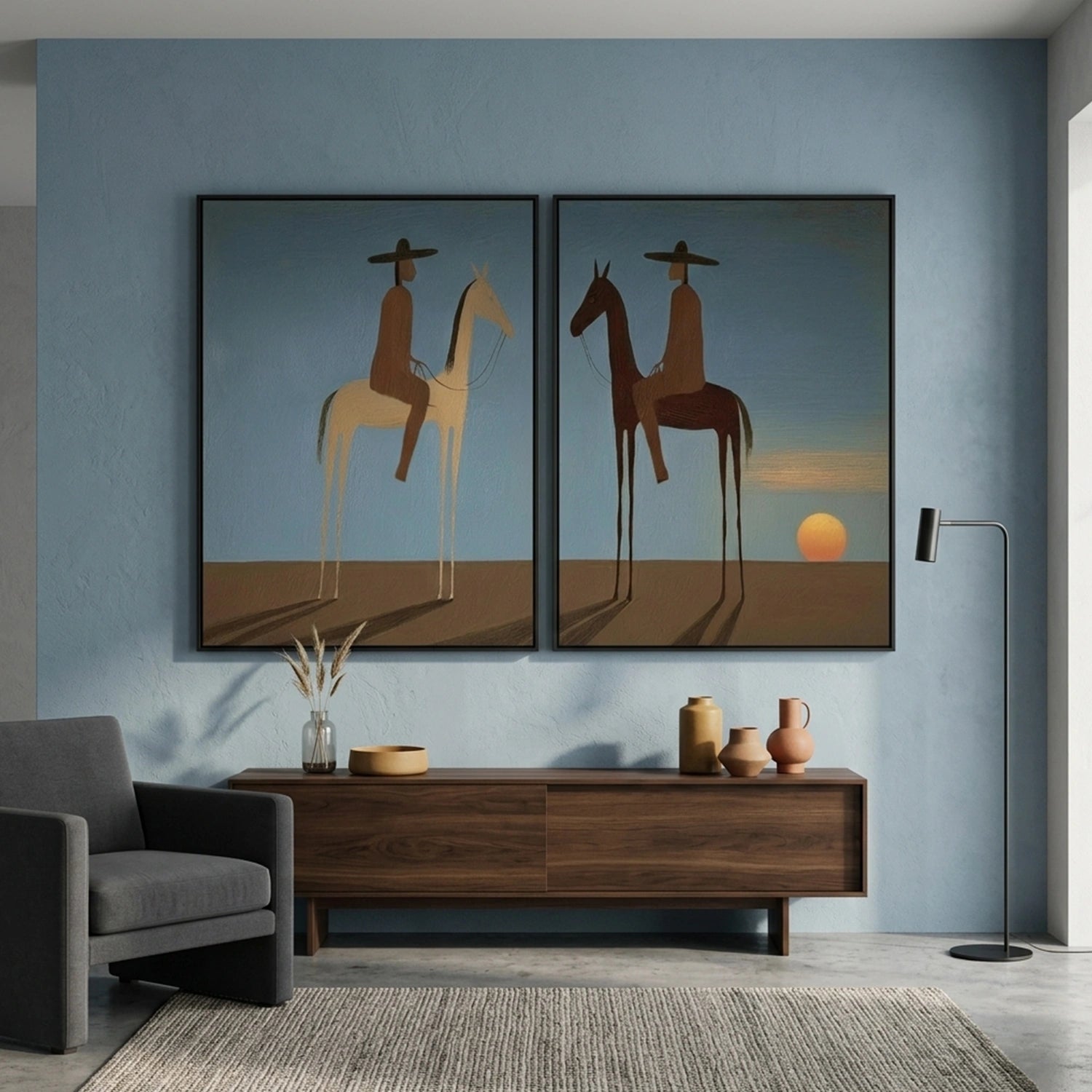 Americana Wall Art Set of 2 #VE103