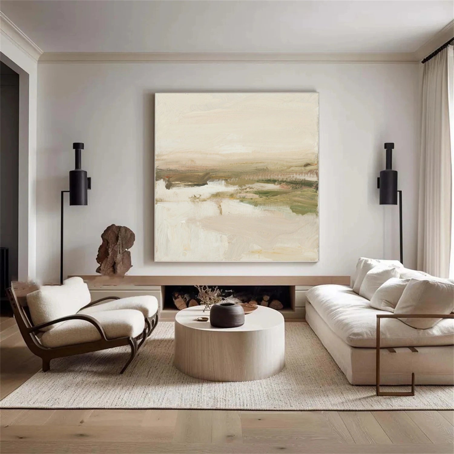 Abstract Textured Wall Art #AB 529