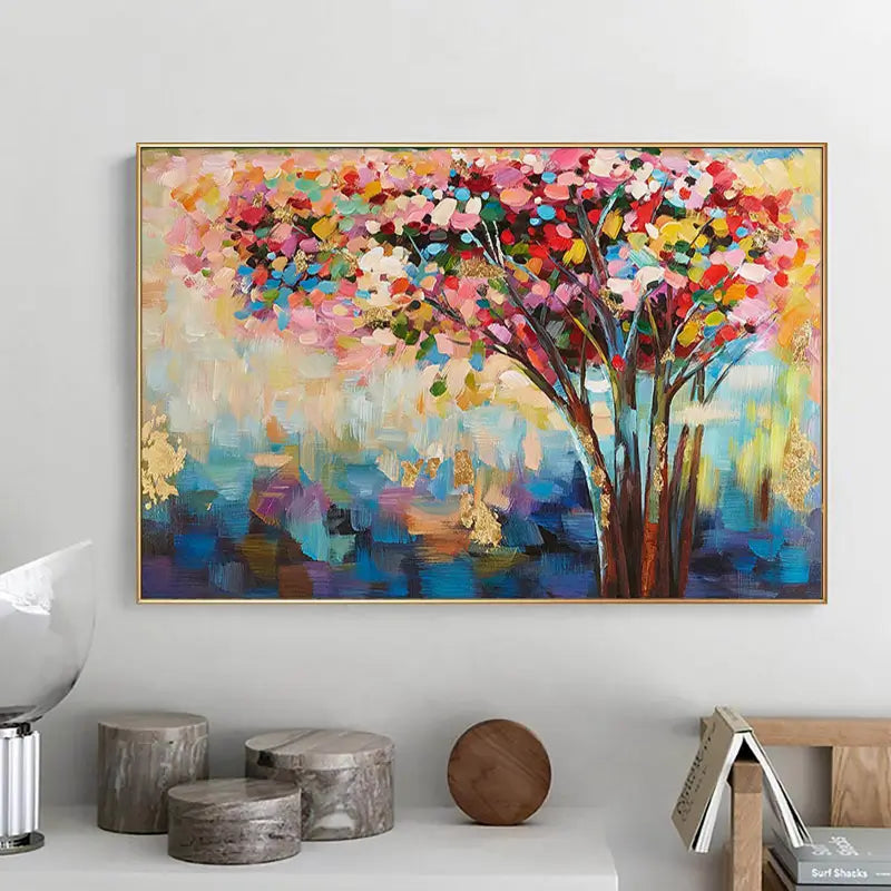 Flower And Tree Painting #FT 004