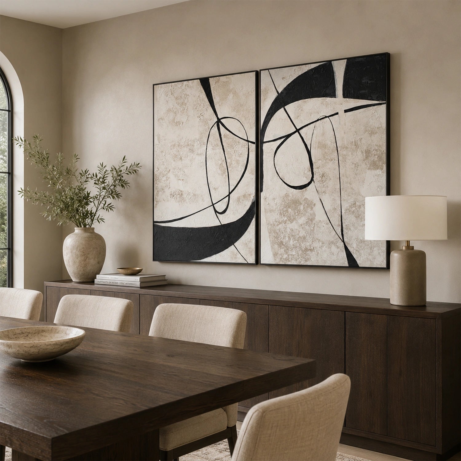 Wabi Sabi Wall Art Set of 2 # WS459