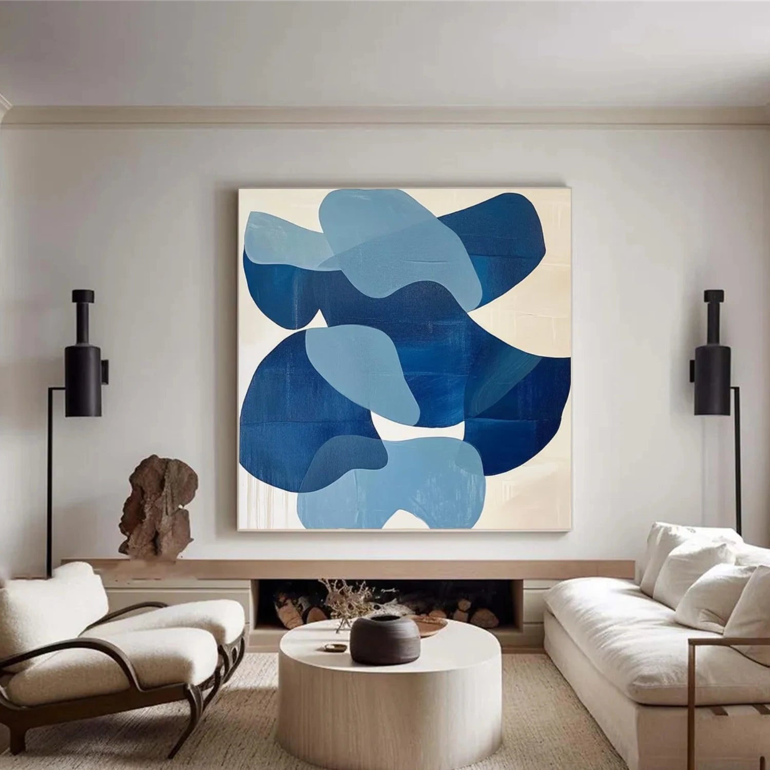 Abstract Textured Wall Art #AB 589