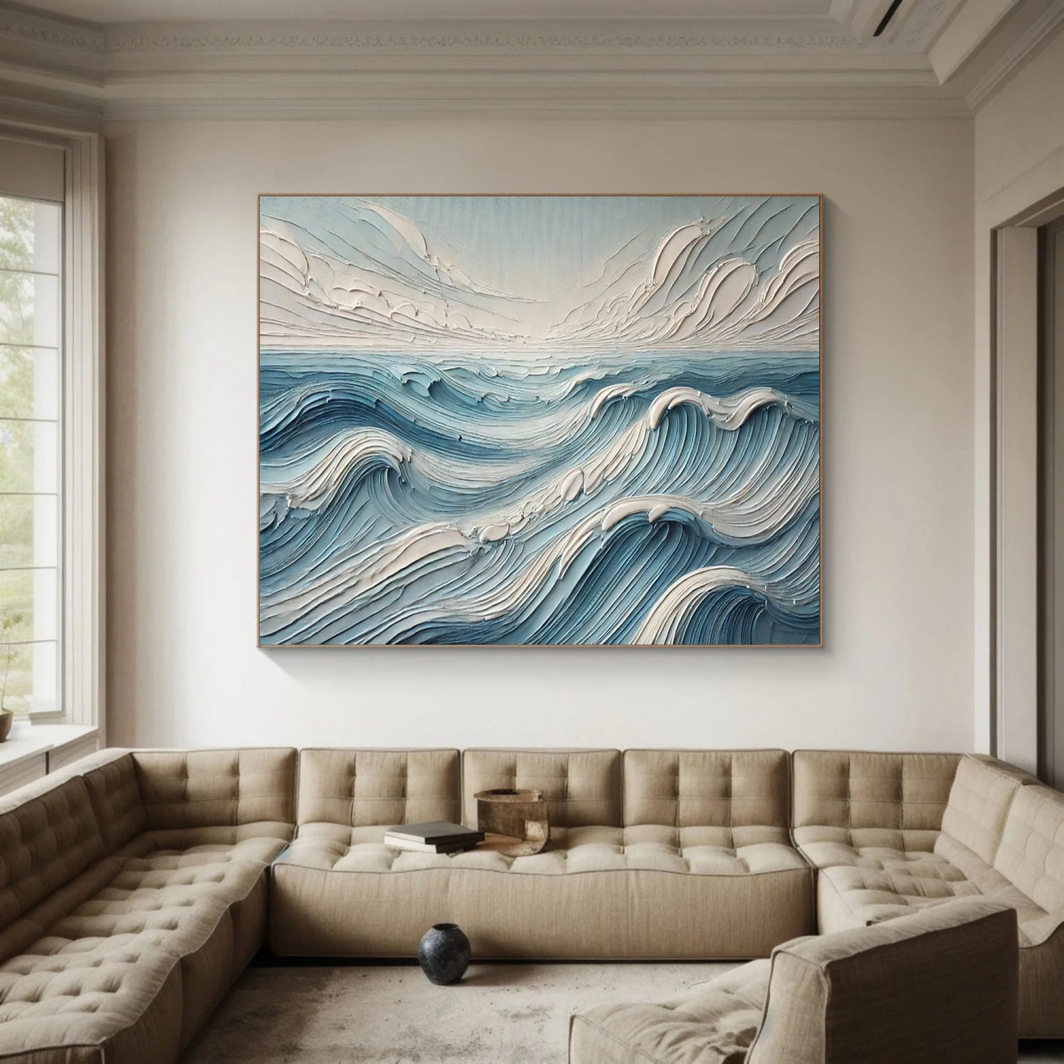 Ocean And Sky Painting #OS 231