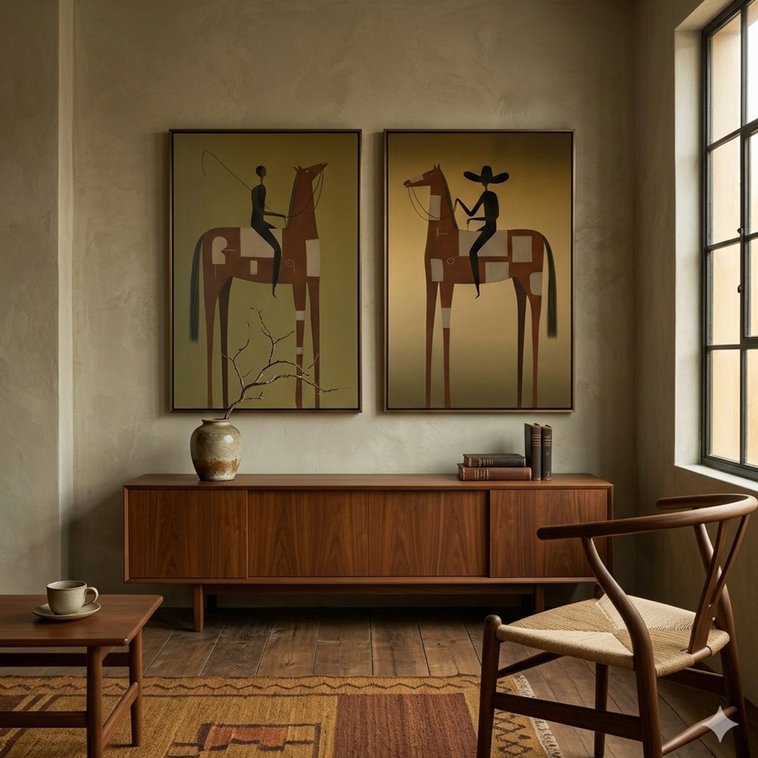 Americana Wall Art Set of 2 #VE054