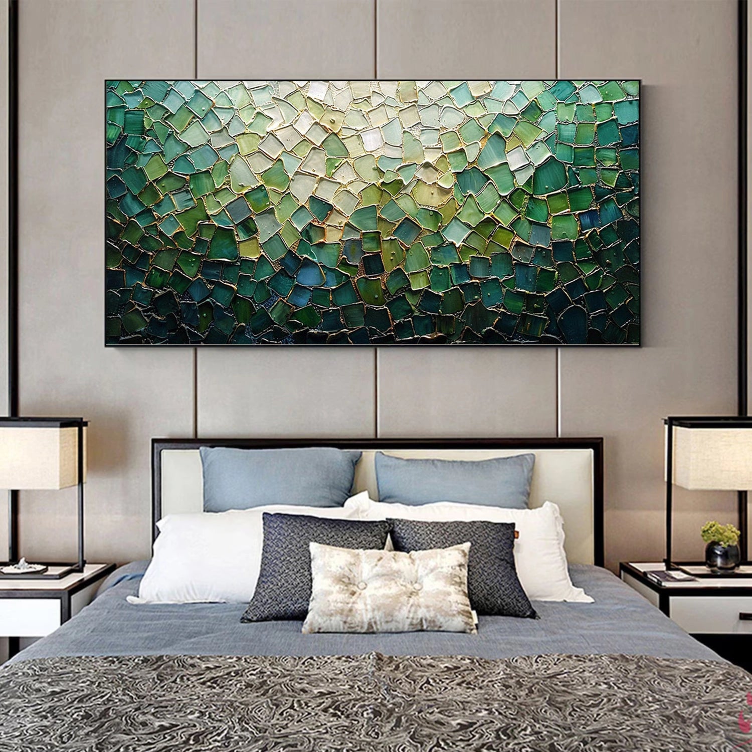 Abstract Texture Wall Art  # AB693