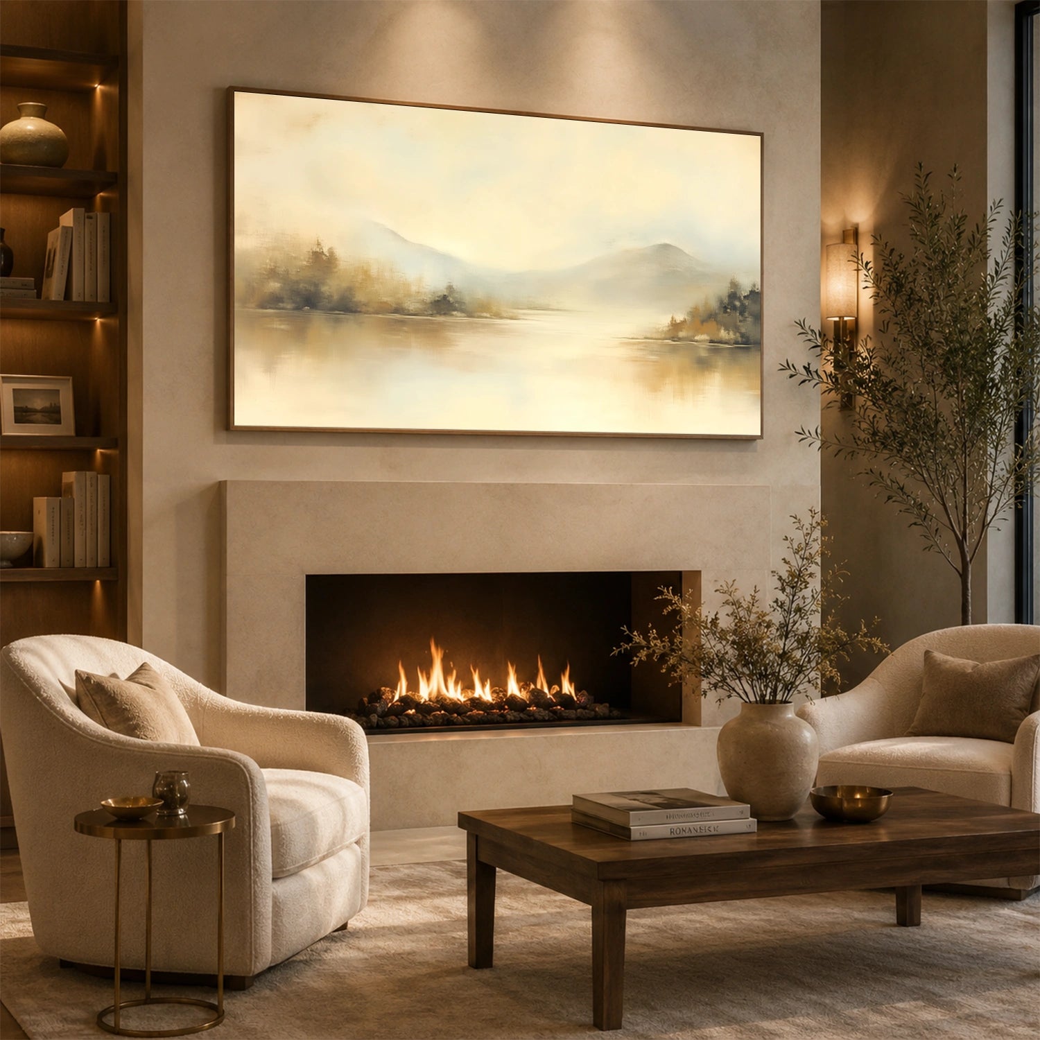 Minimalist Mountain Canvas # MM453