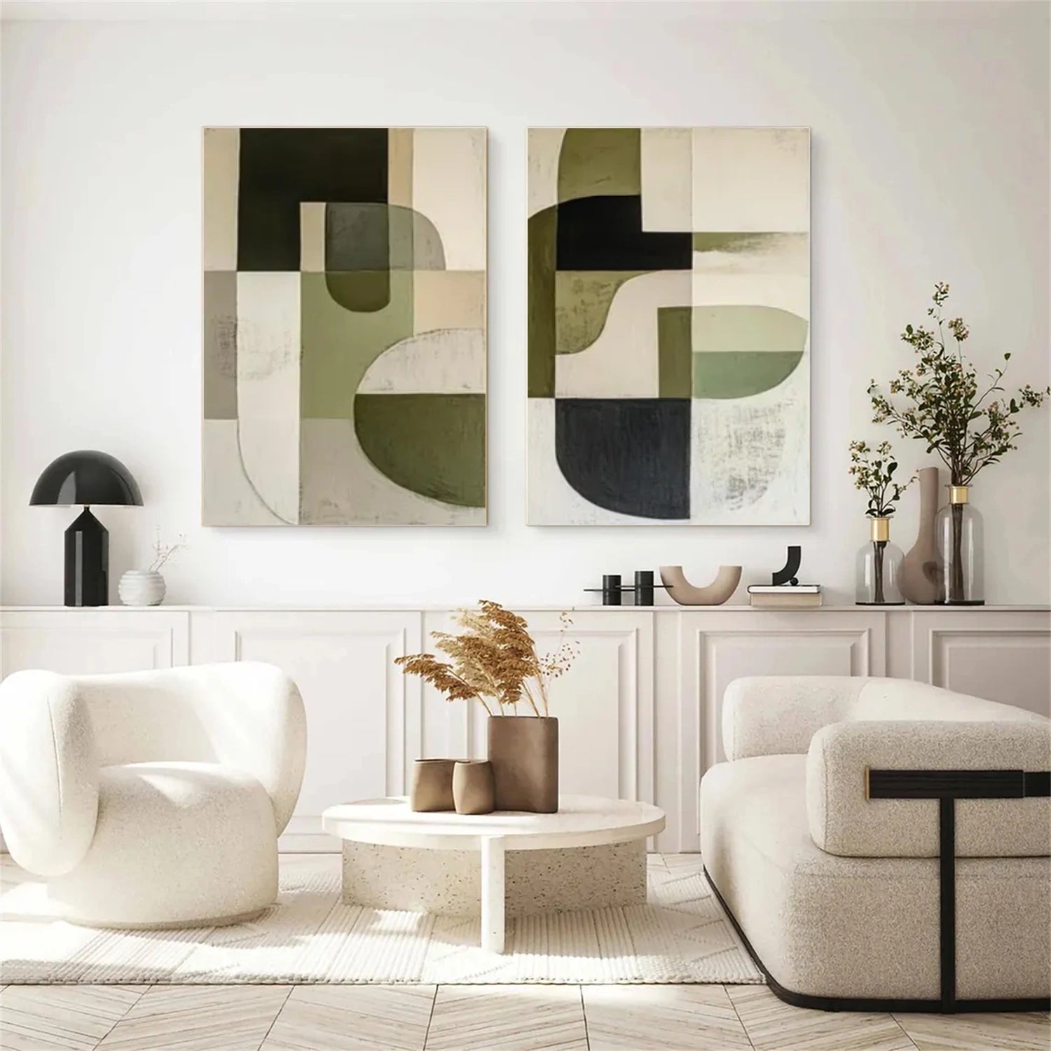 Wabi Sabi  Wall Art  Set of 2 #WS404