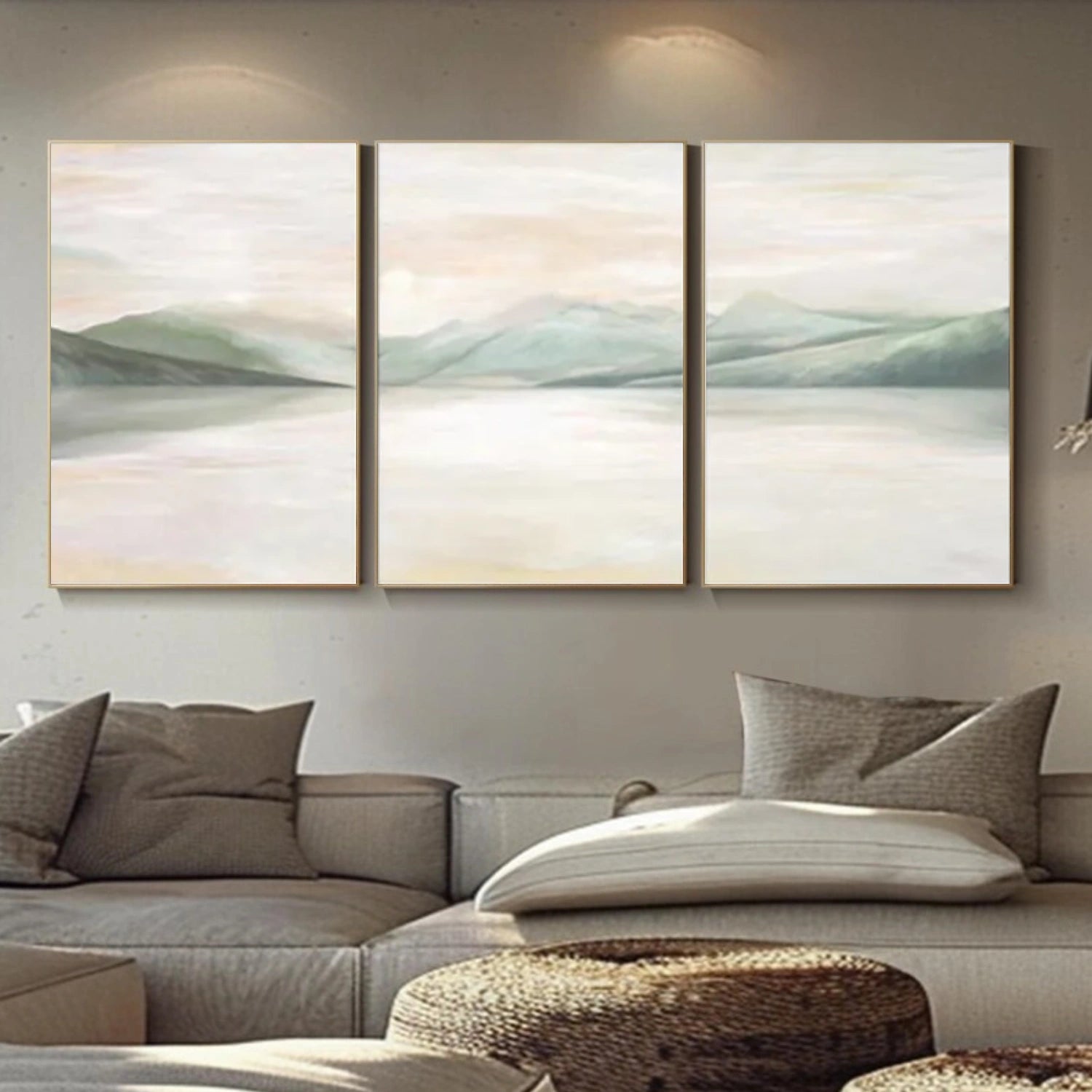Minimalist Mountain Canvas  #MM360