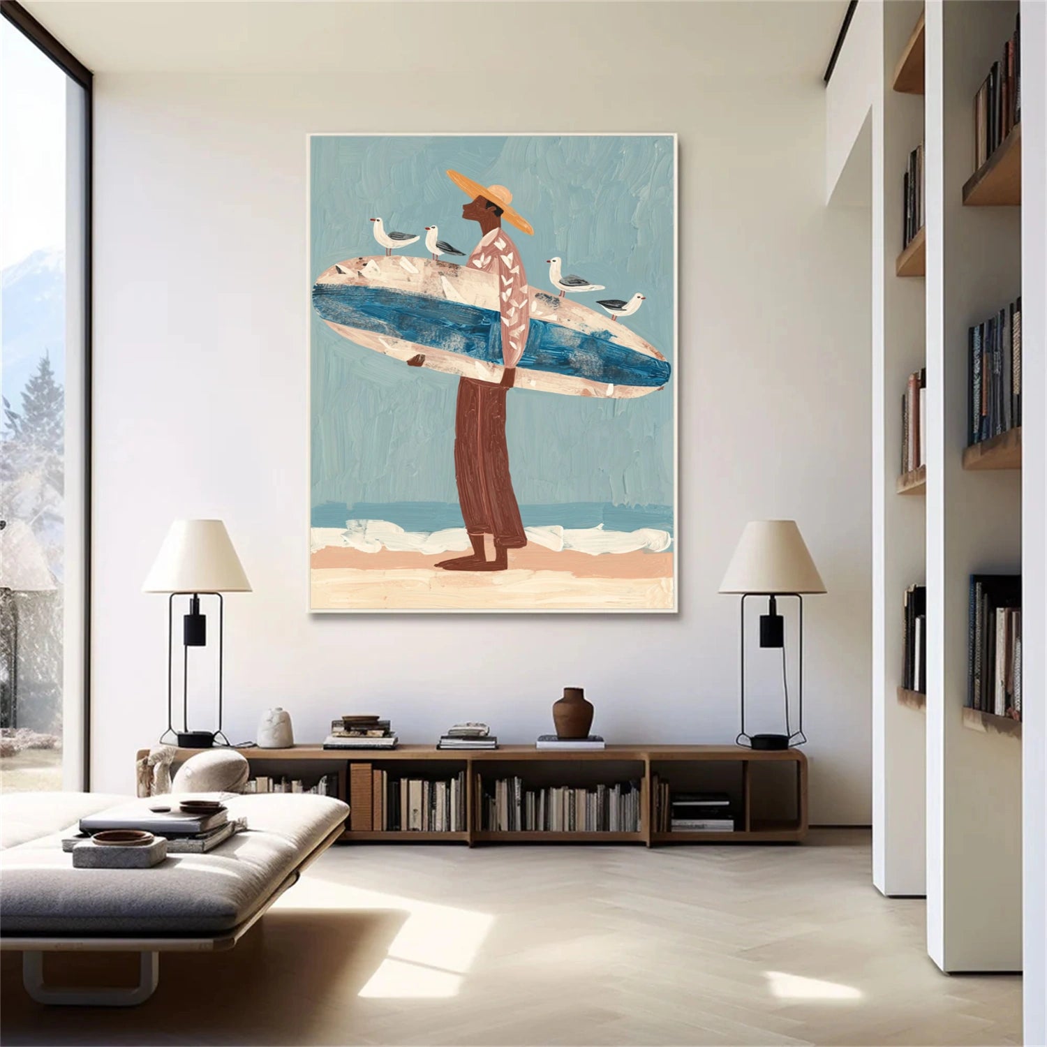 Abstract Portrait Wall Art # PT051