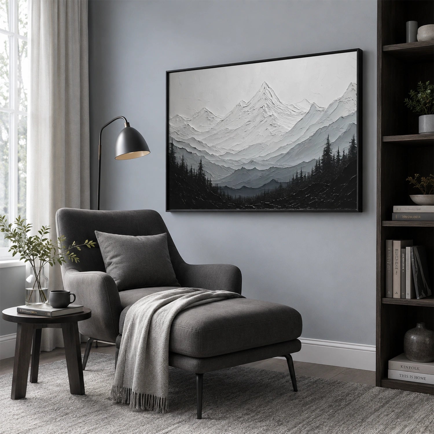 Minimalist Mountain Canvas # MM456