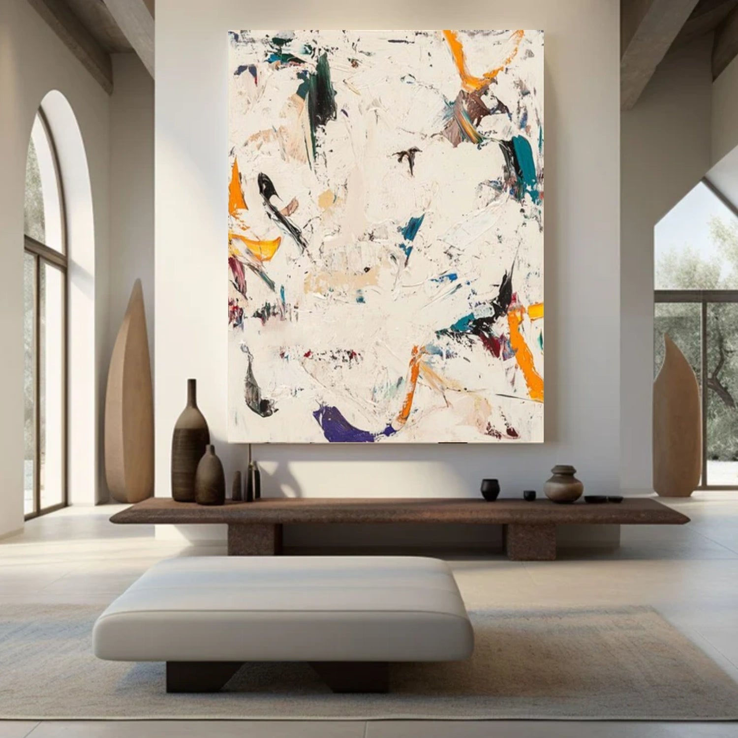 Abstract Textured Wall Art #AB 614