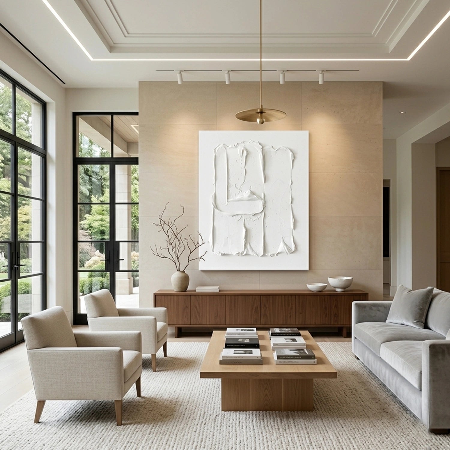 Minimalist Textured Wall Art #MM350