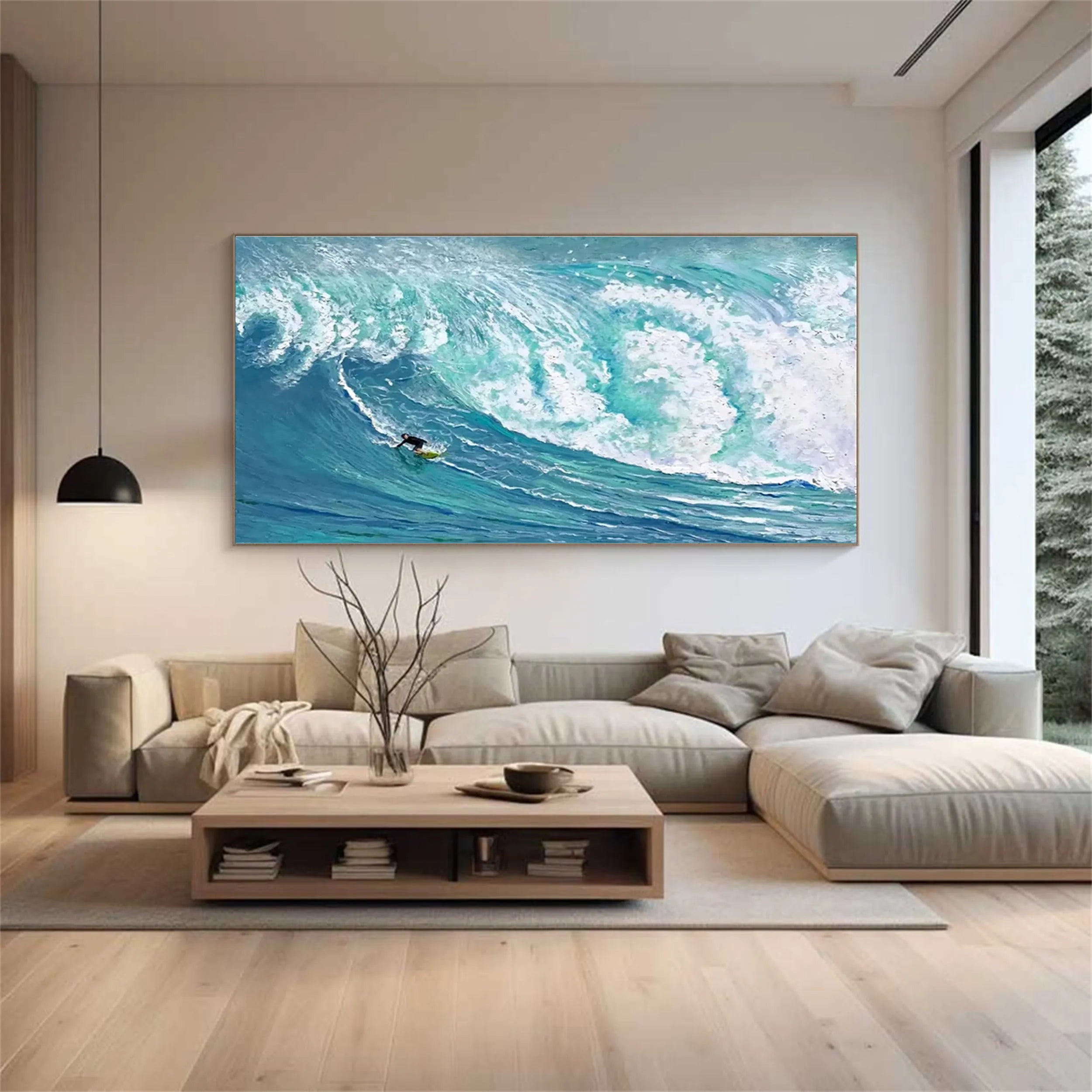 Ocean And Sky Painting #OS 135