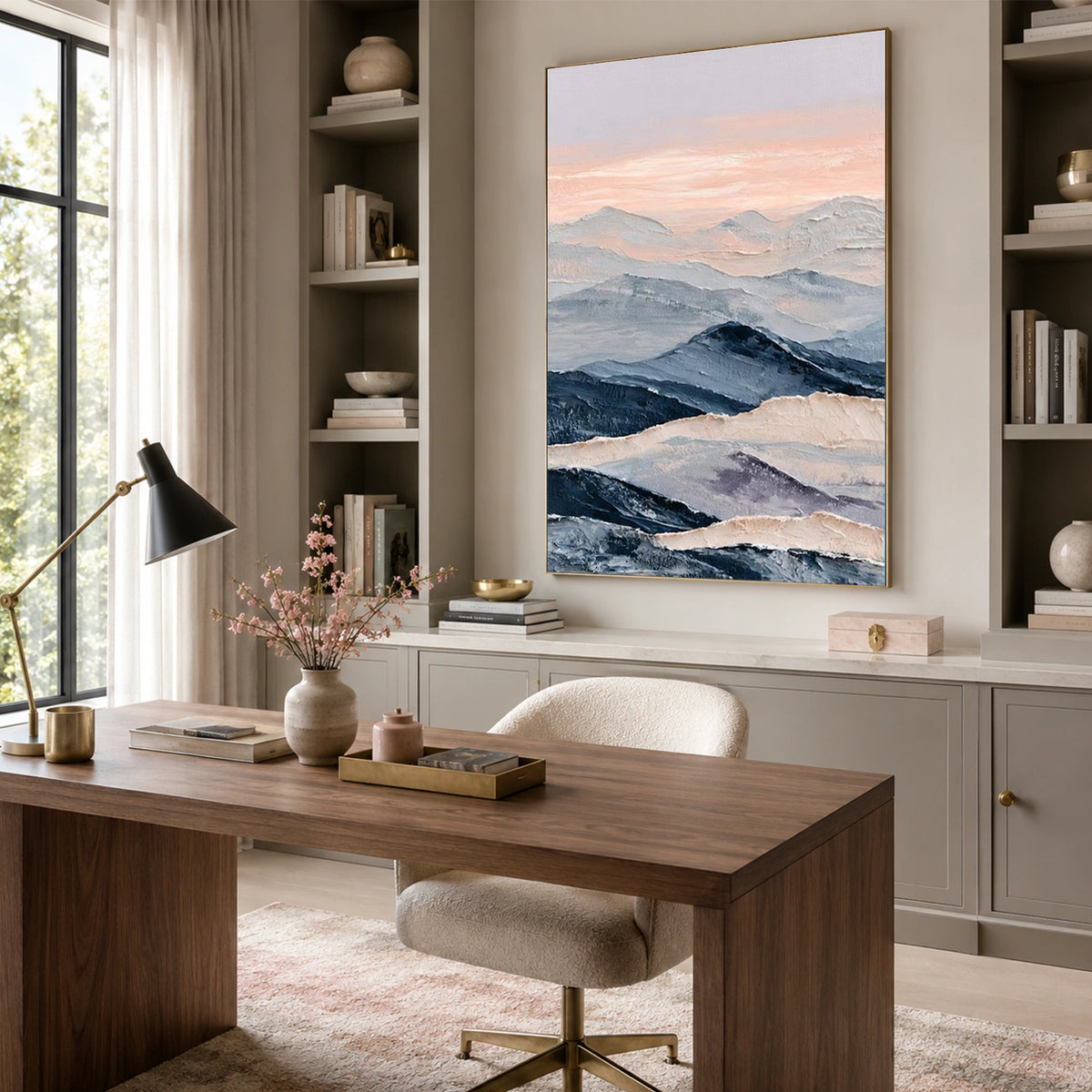 Minimalist Mountain Canvas # MM472