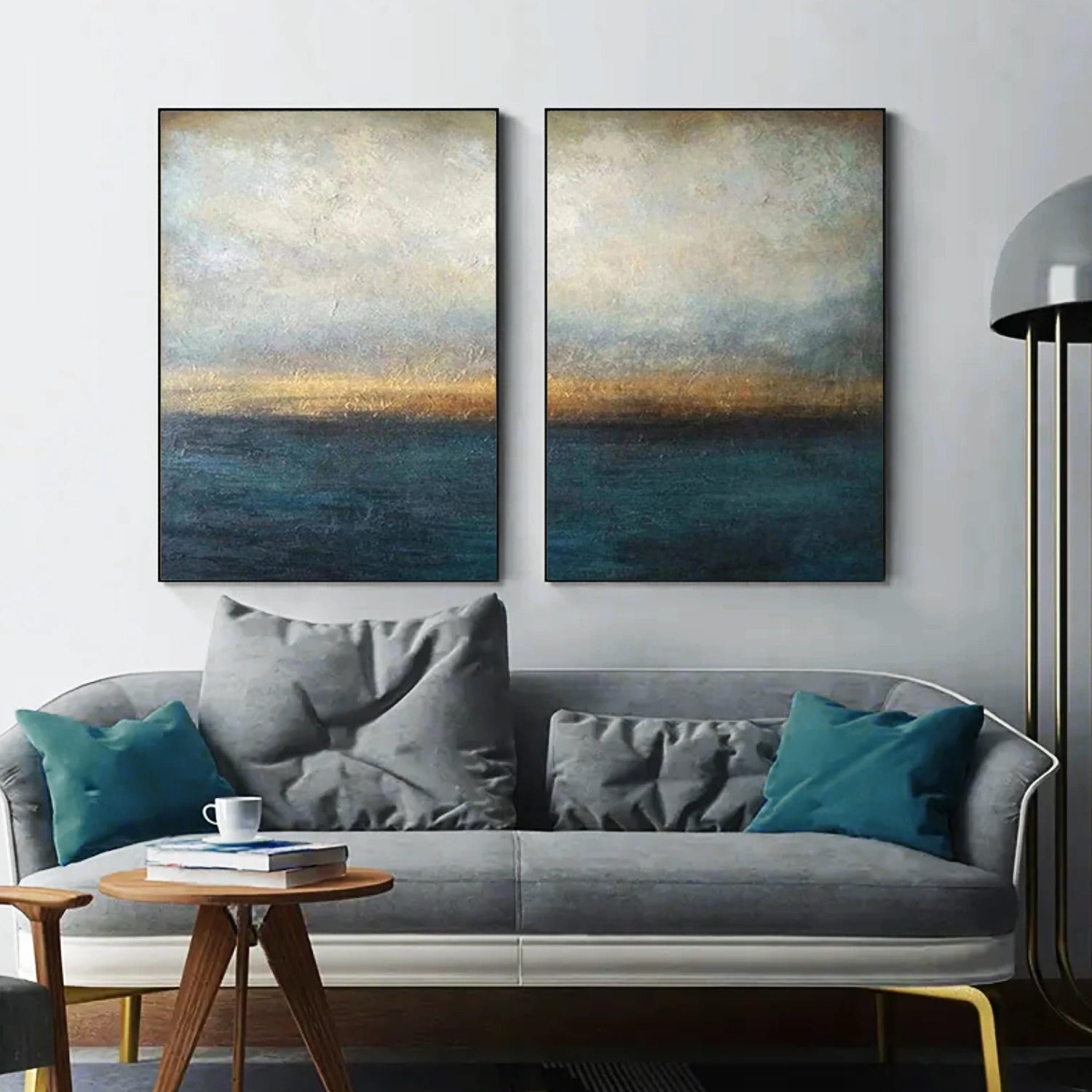Abstract Wall Art Set of 2 #AB 597