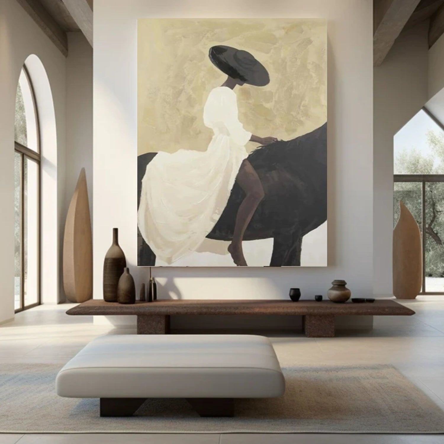 Abstract Portrait Wall Art #PT035