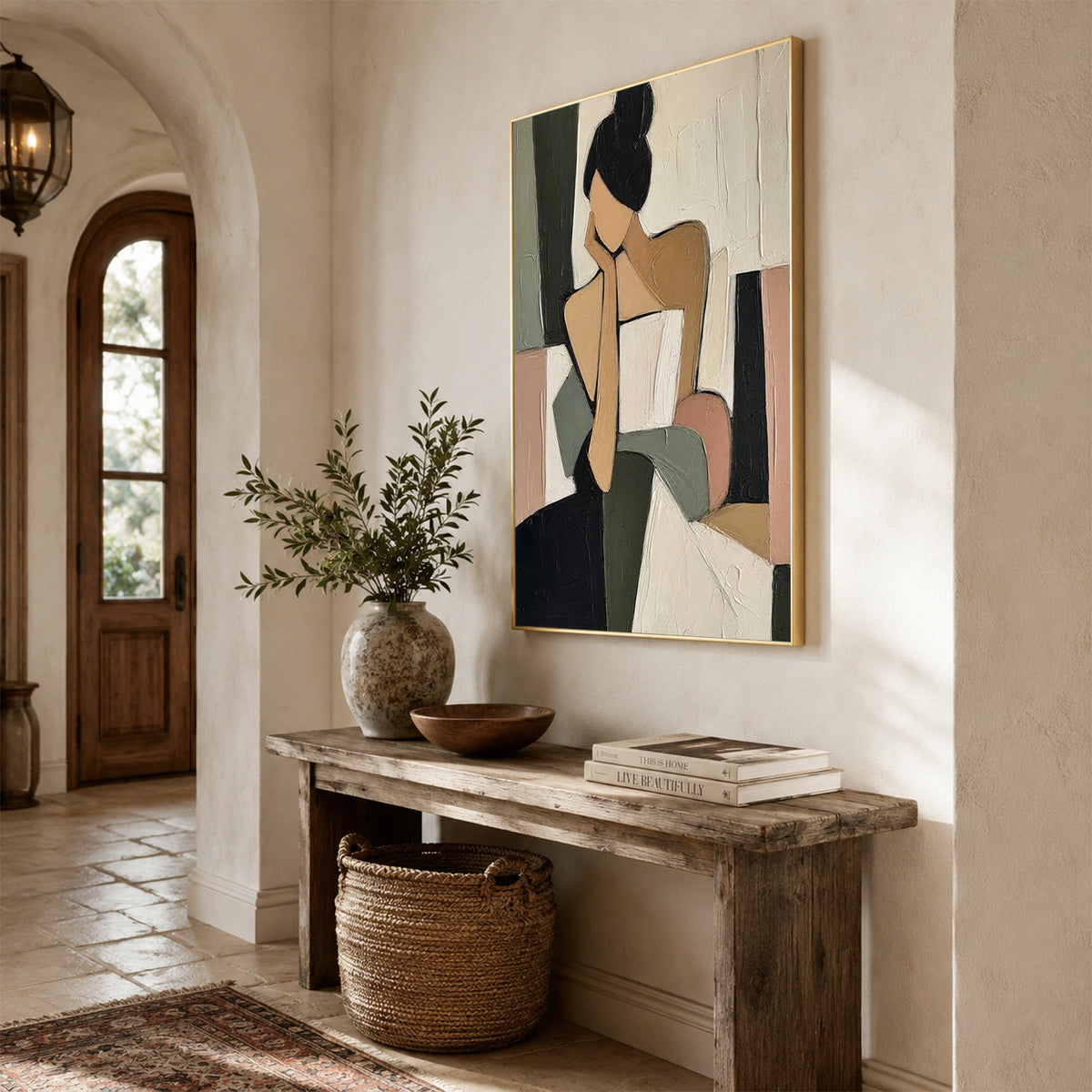 Abstract Portrait Wall Art #PT106