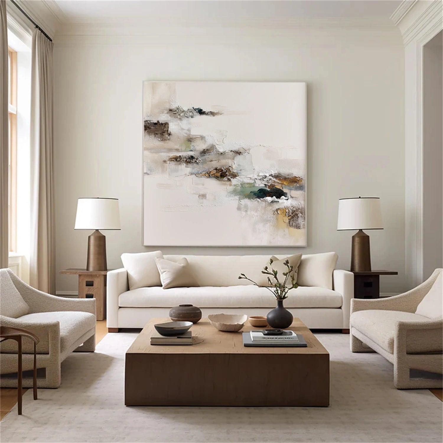 Abstract Texture Wall Art  #AB627
