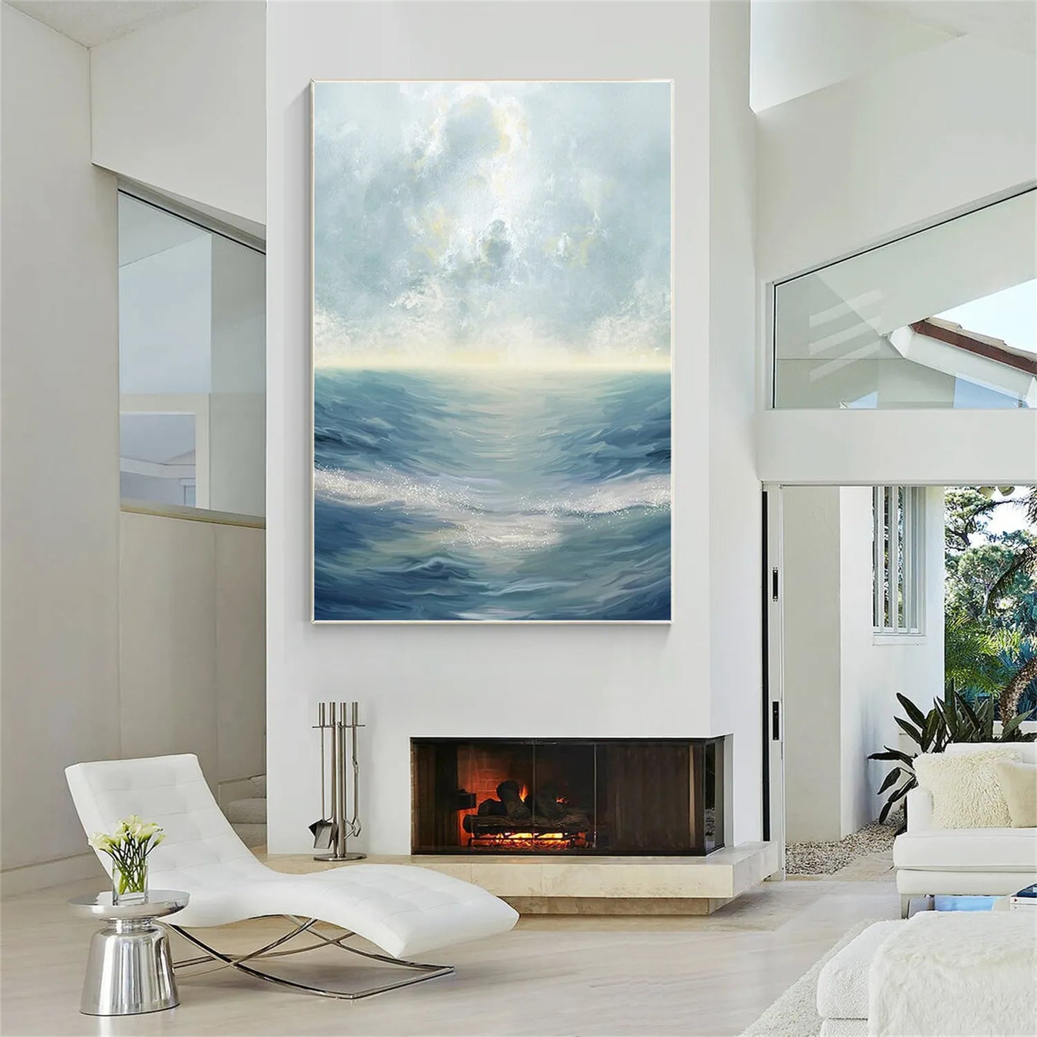 Ocean And Sky Painting #OS 207