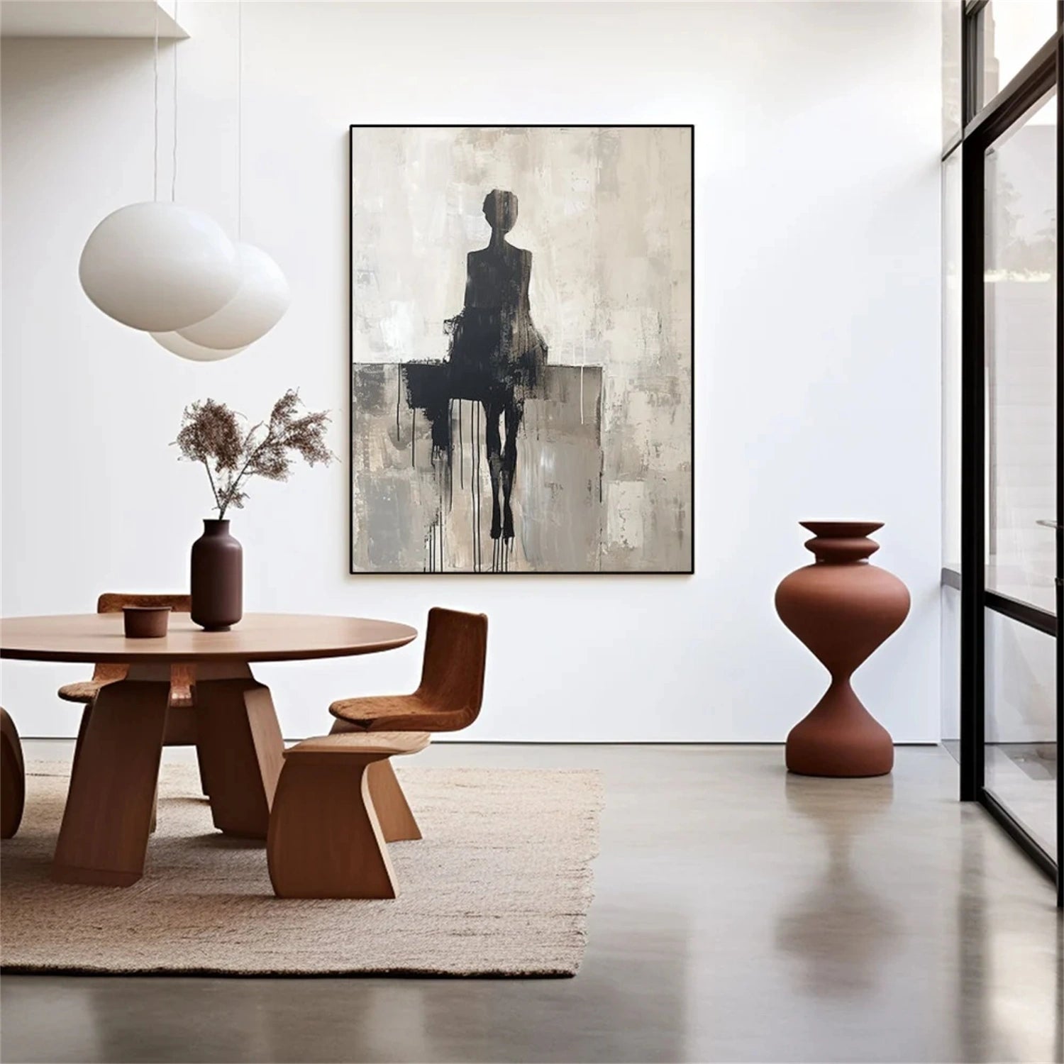 Contemporary Abstract Minimalist Wall Art #CW030