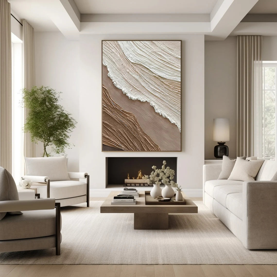 Abstract Tranquility Wall Art #WS075