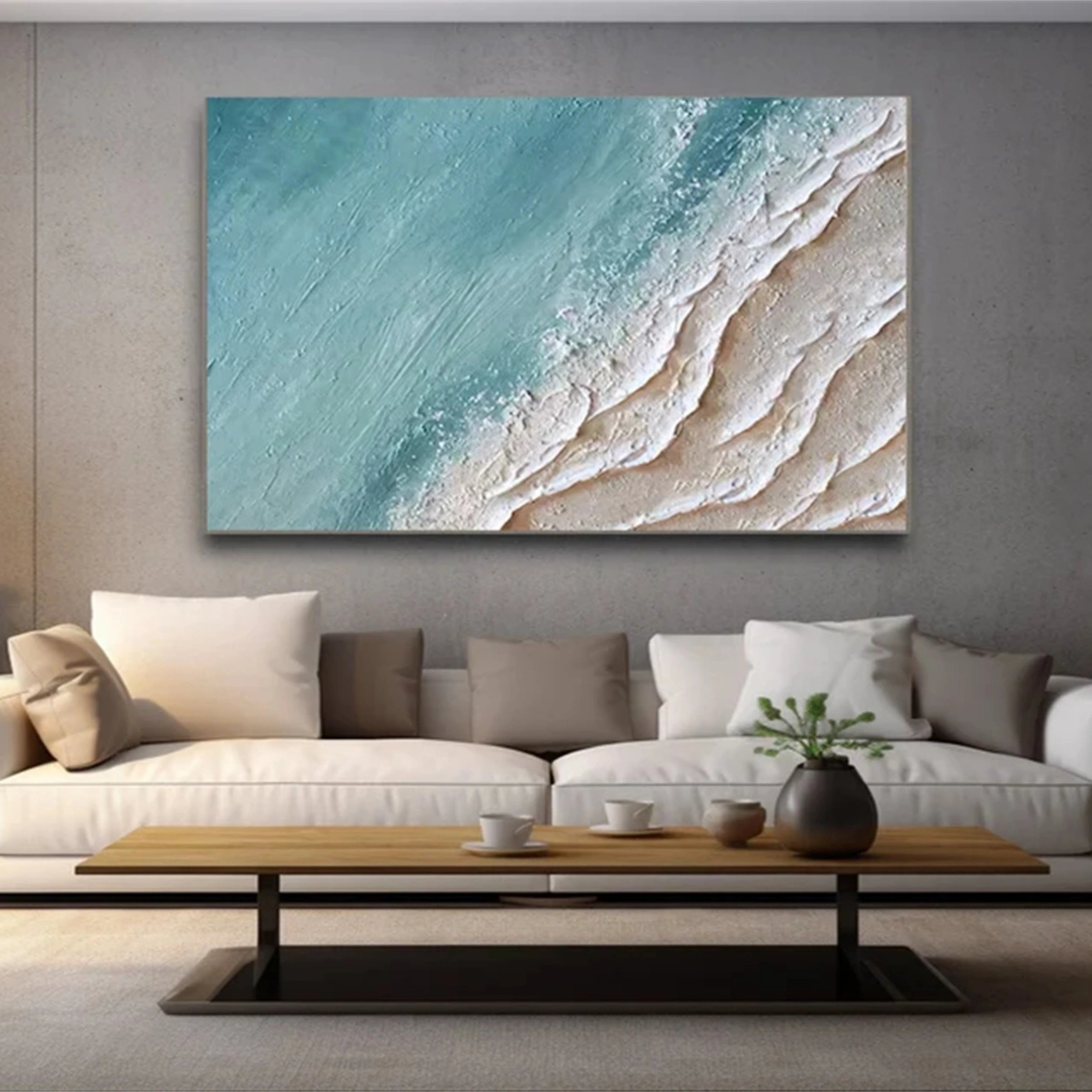 Ocean And Sky Painting #OS 075
