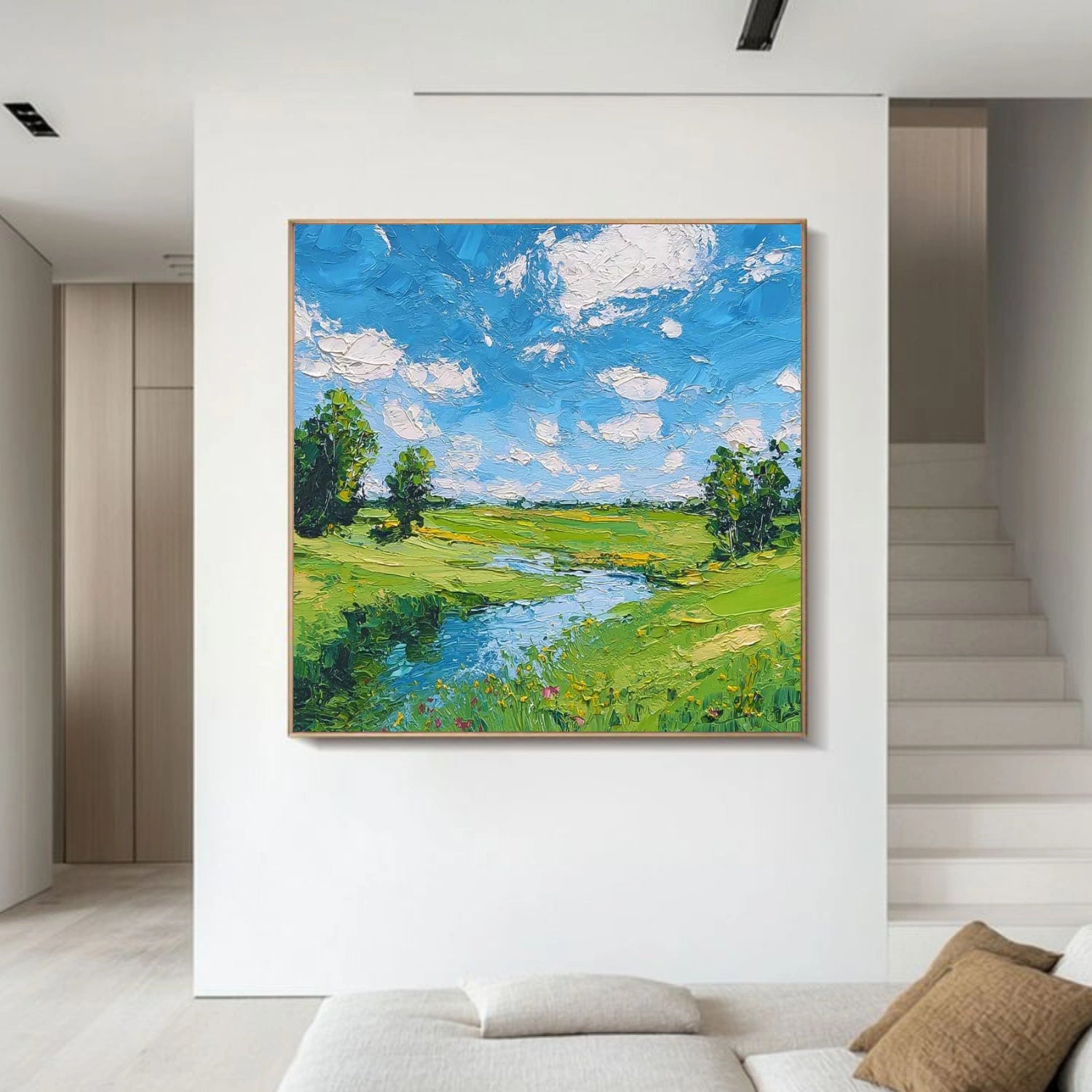 Abstract Urban Texture  Landscape Painting #UL 050