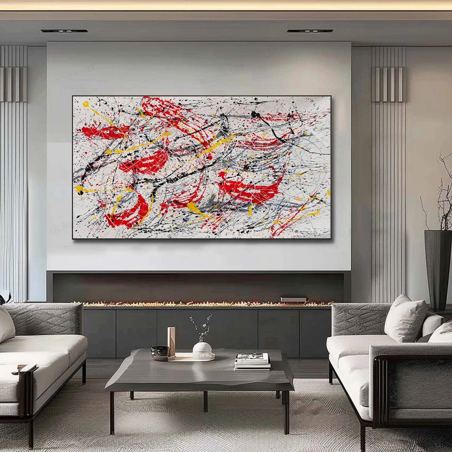 Pollock Art #JP021