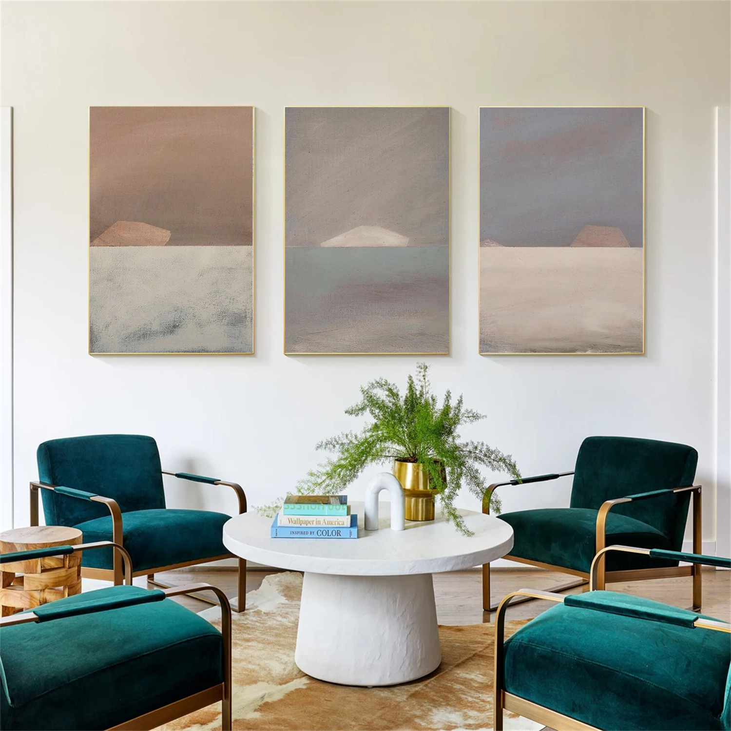 Wabi Sabi Set of 3 Wall Art #WS336