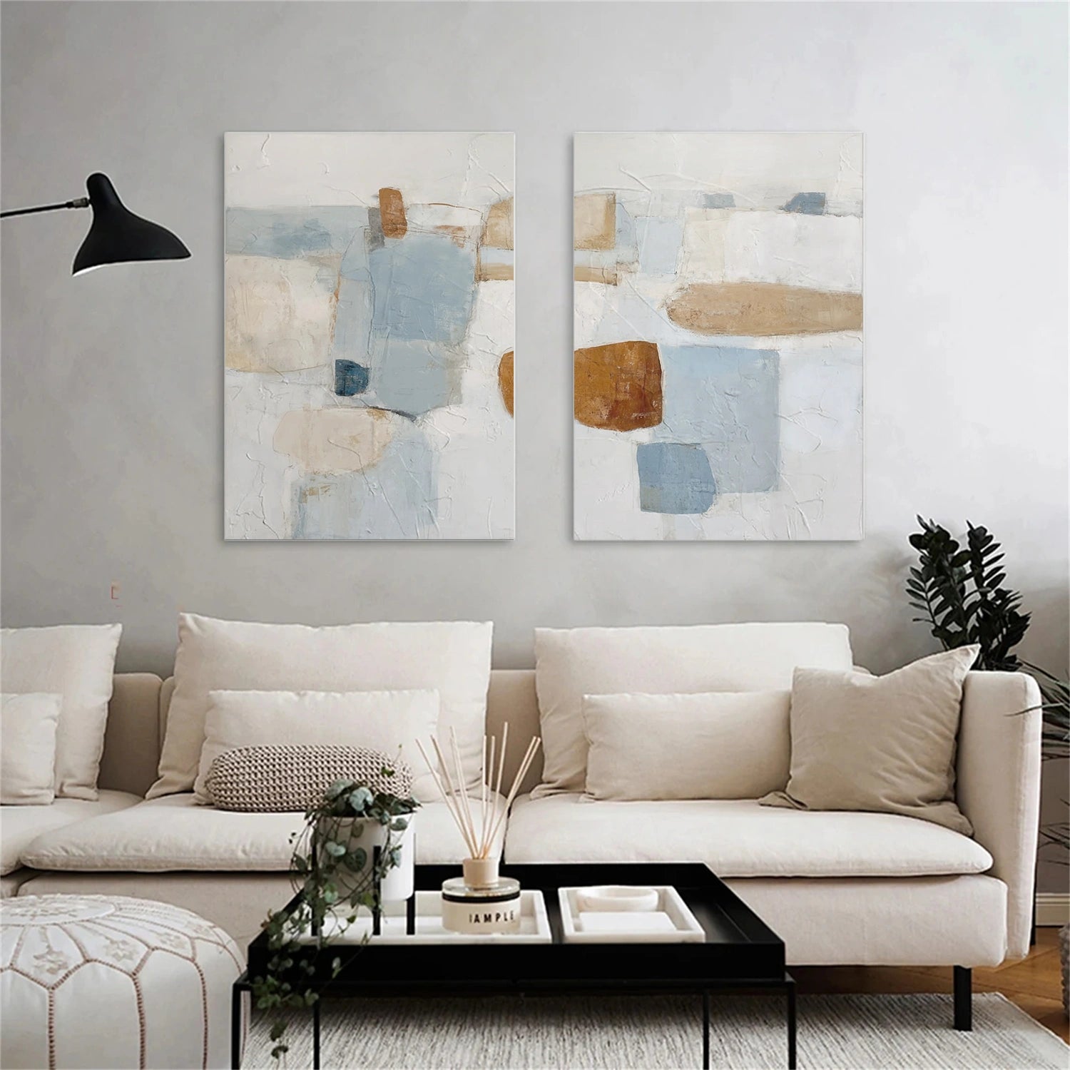 Wabi Sabi Set of 2 Wall Art #WS346