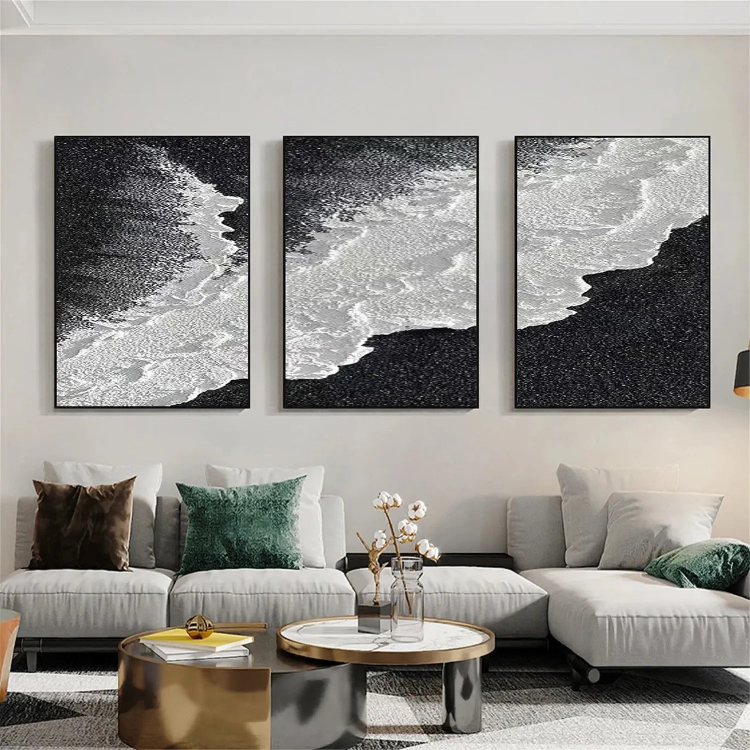 Ocean And Sky Painting Set of 3 #OS 211