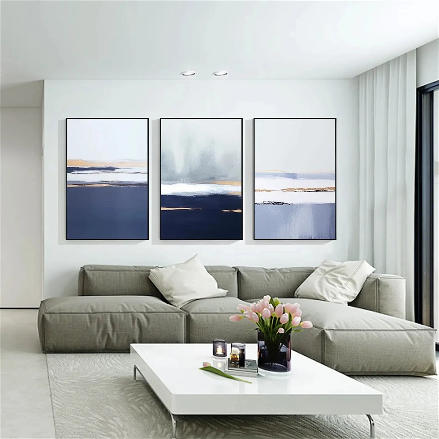 Abstract Painting Set of 3 #AB228