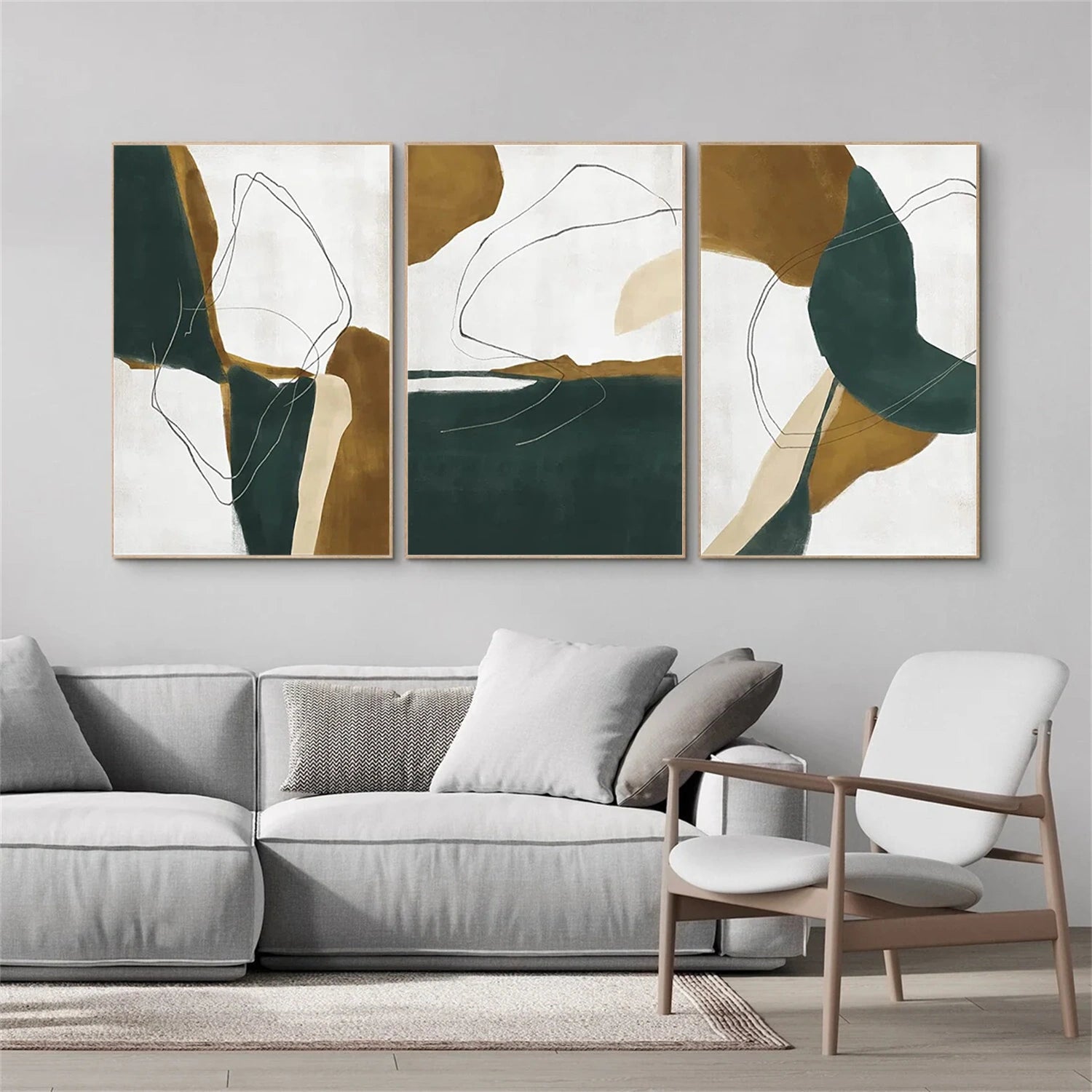 Abstract Tranquility Set of 3 #WS290