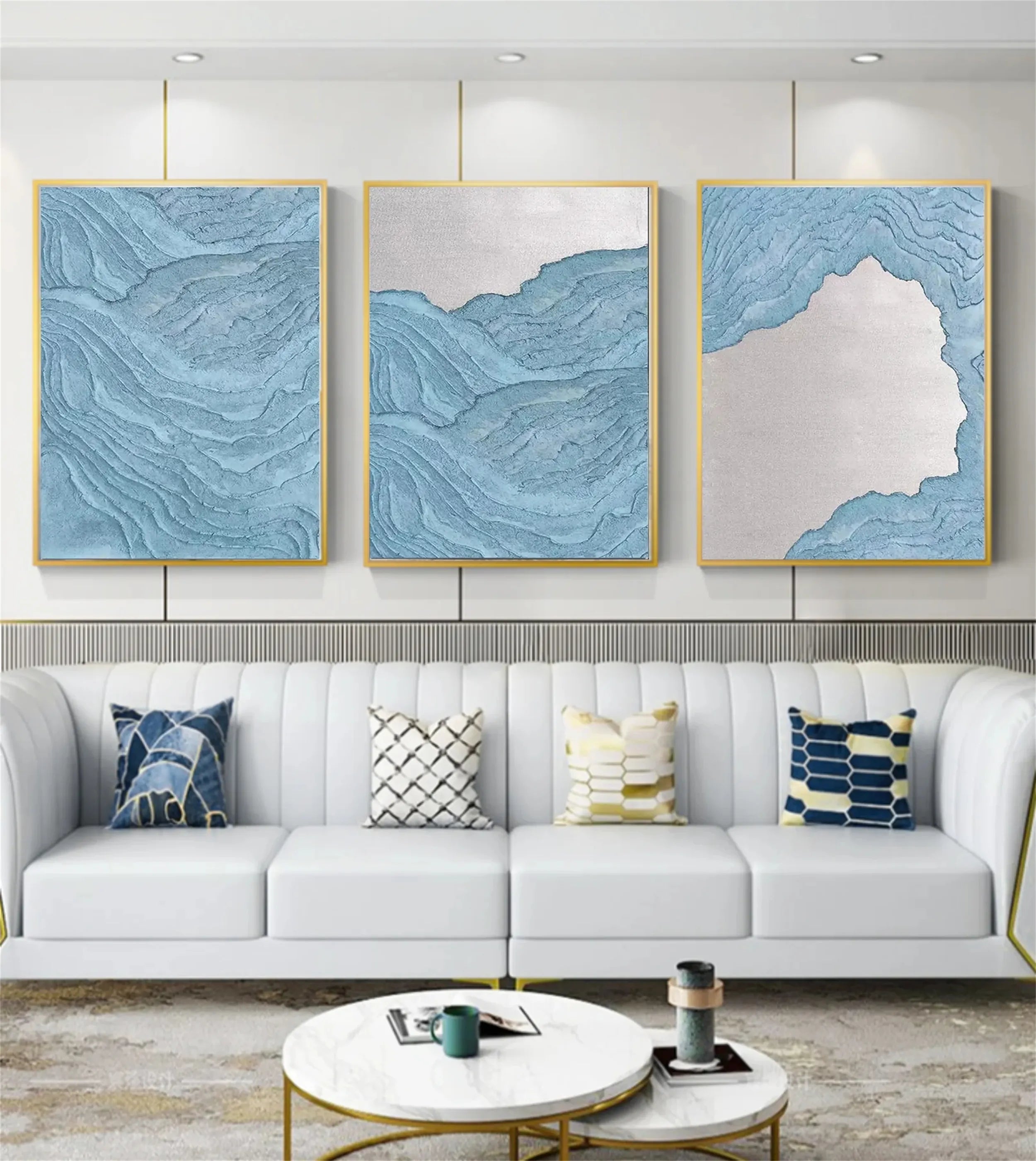 Ocean And Sky Painting Set of 3 #OS 149