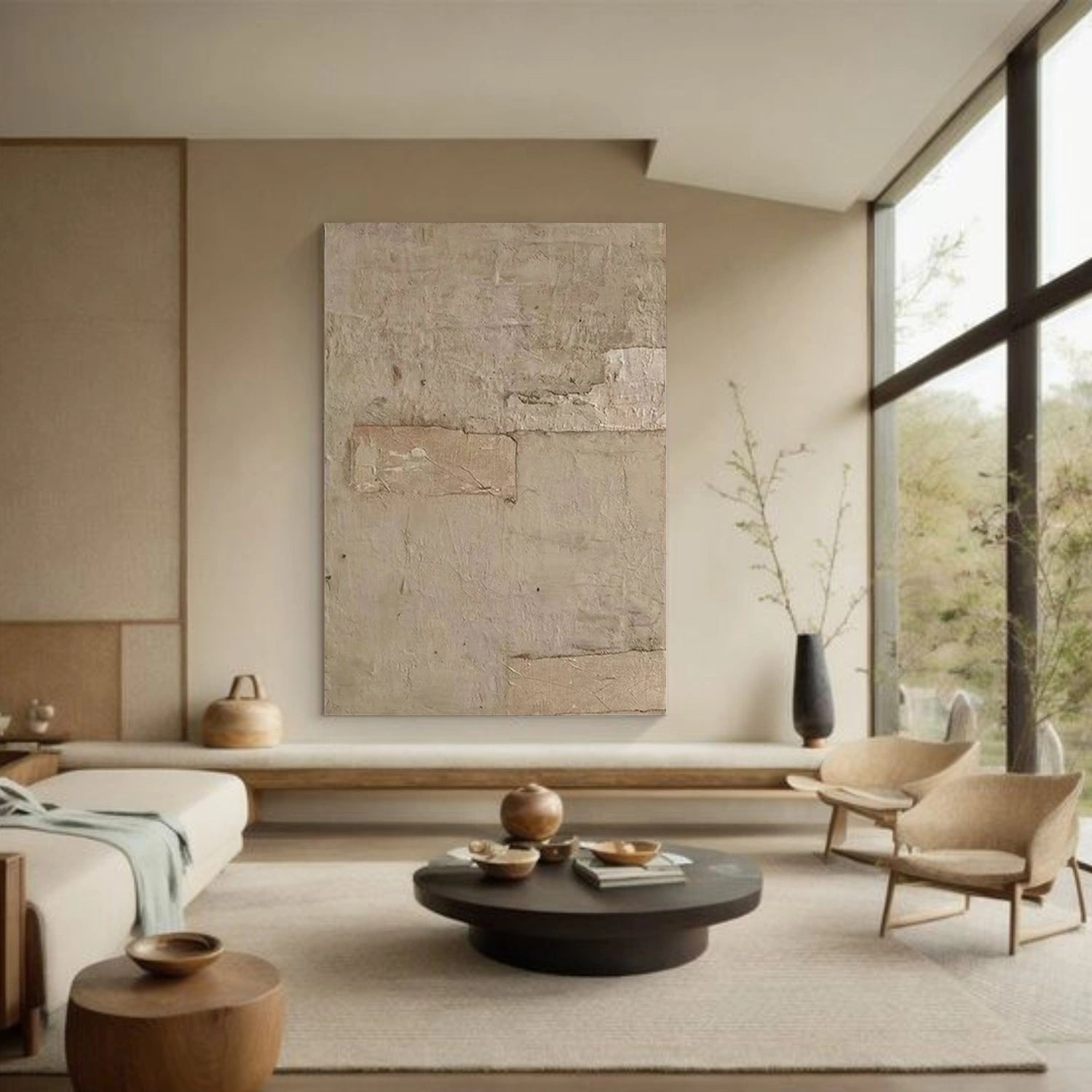 Wabi Sabi Texture Wall Art # WS424