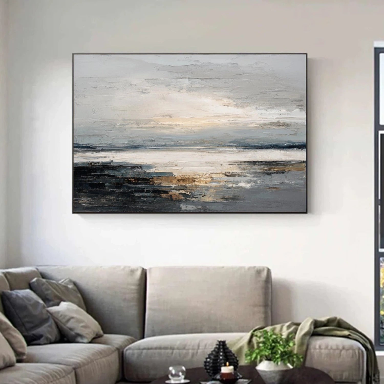 Abstract Textured Wall Art #AB 580