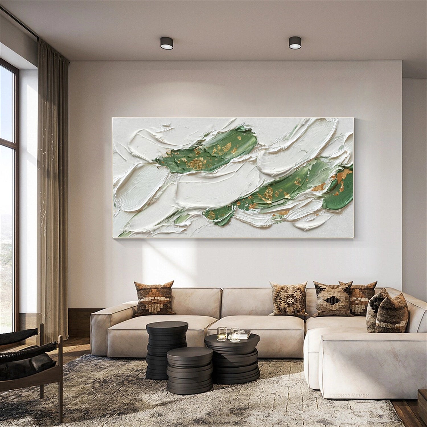 Abstract Texture Wall Art # AB665