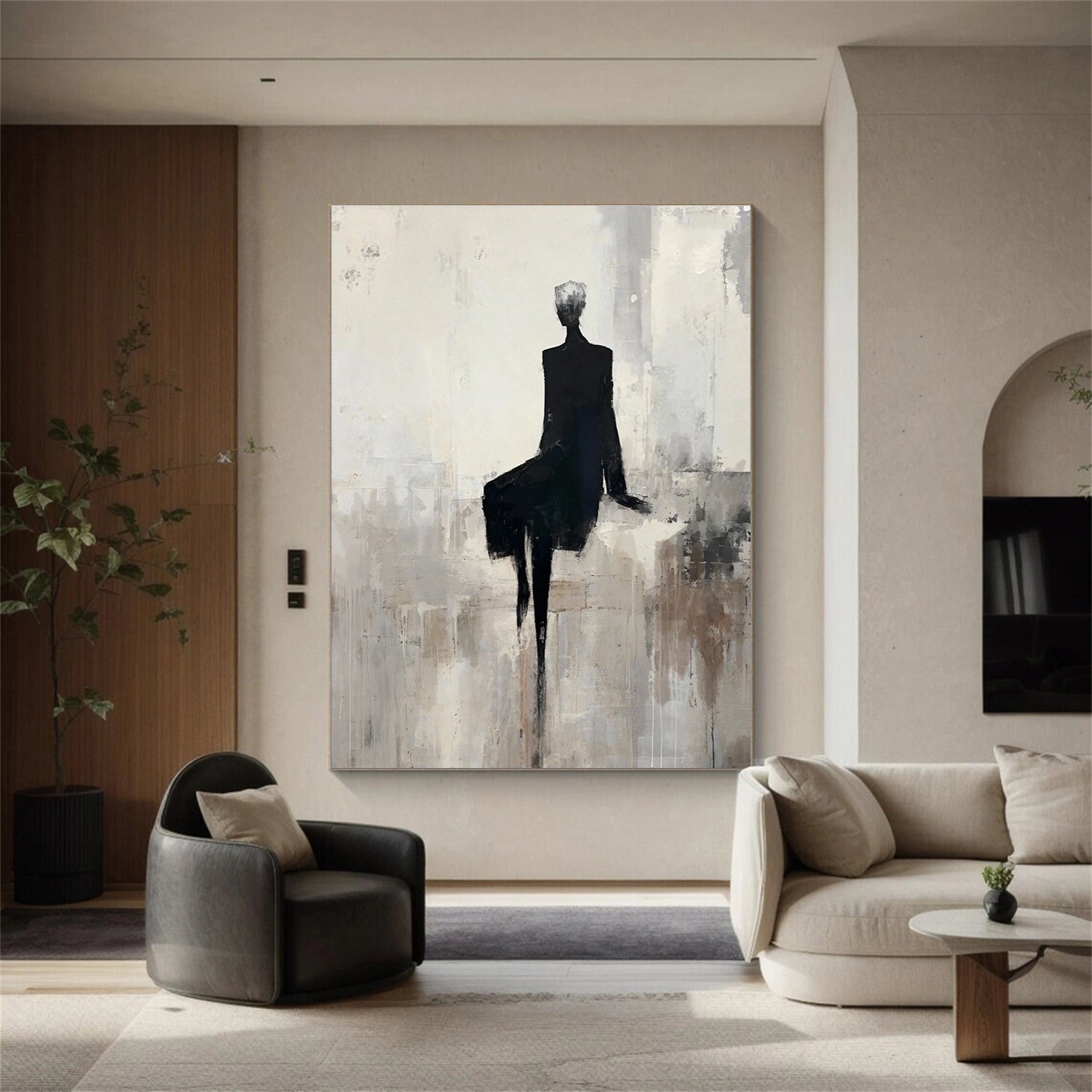 Contemporary Abstract Minimalist Wall Art #CW041
